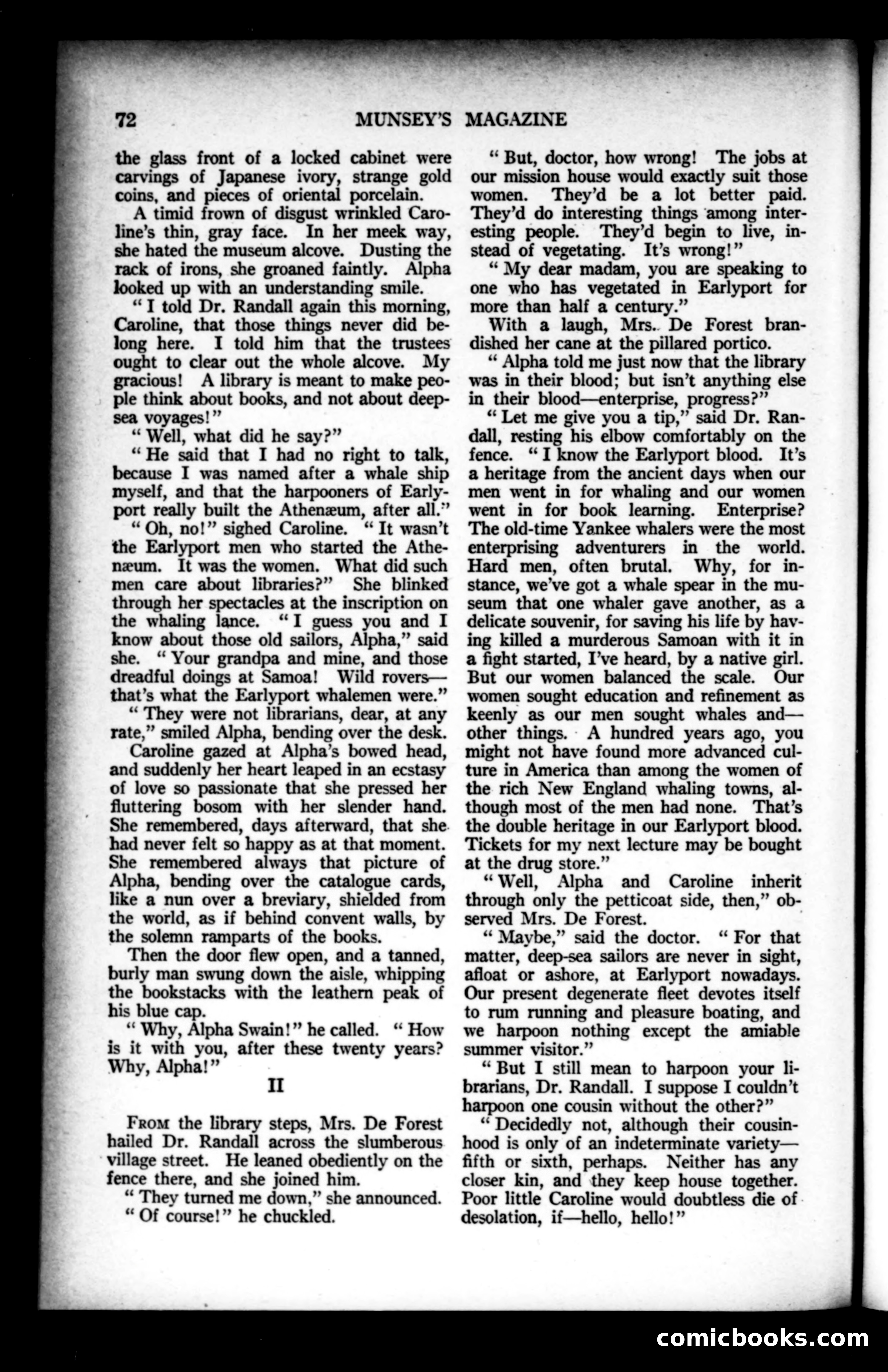 Munsey's Magazine, February 1924 — page 72 of 192