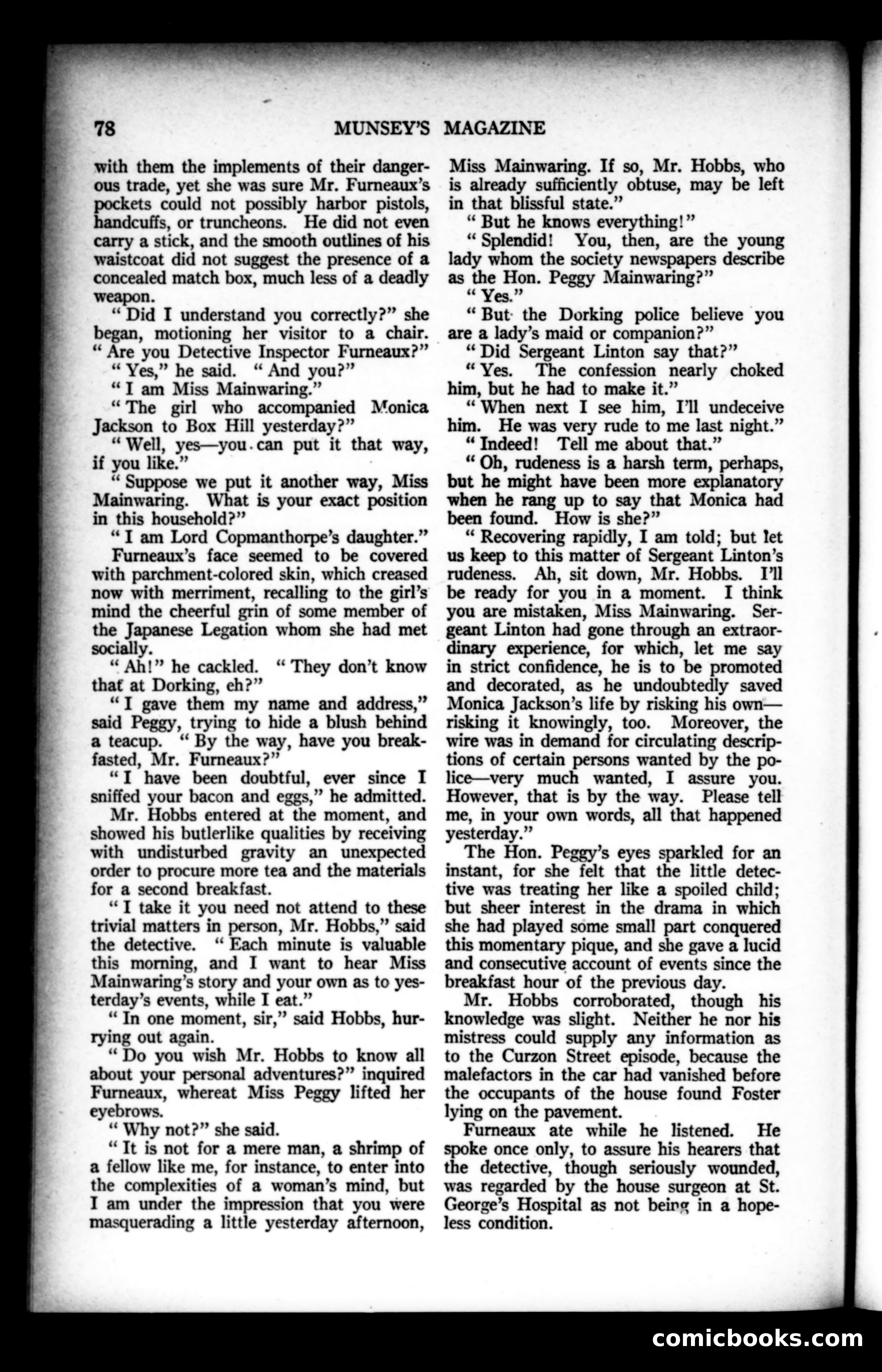 Munsey's Magazine, February 1924 — page 78 of 192