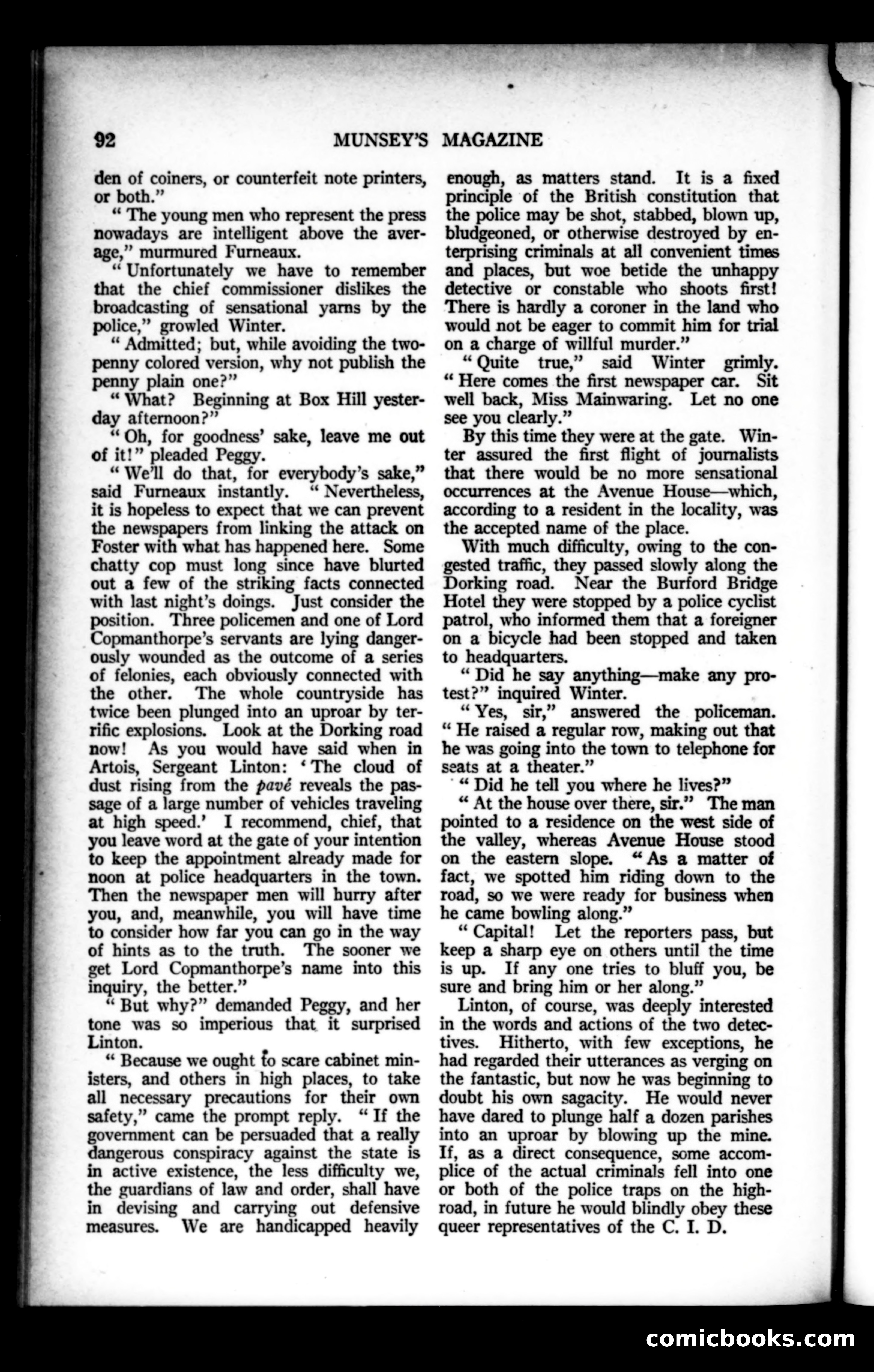 Munsey's Magazine, February 1924 — page 92 of 192