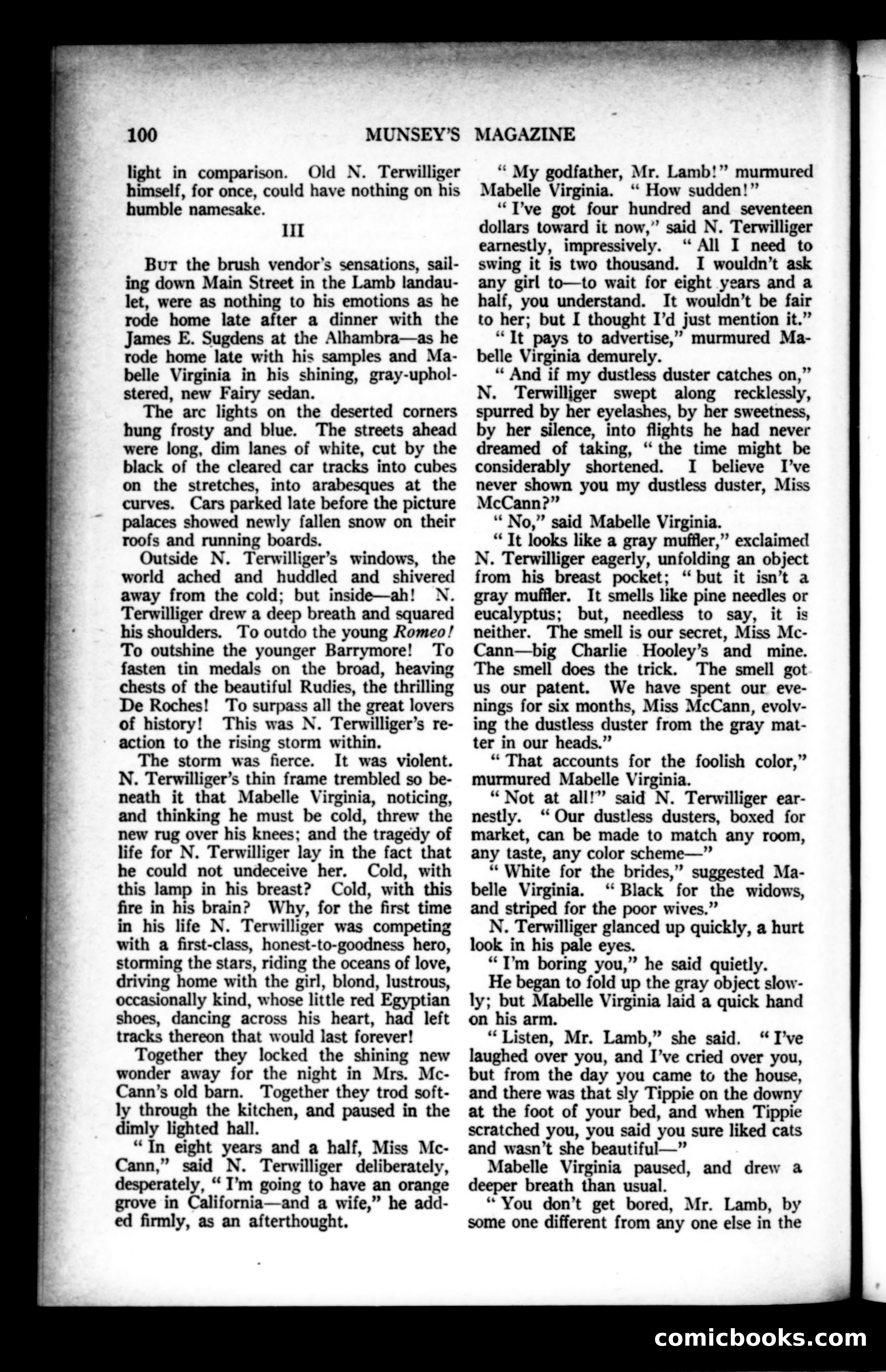 Munsey's Magazine, February 1924 — page 100 of 192