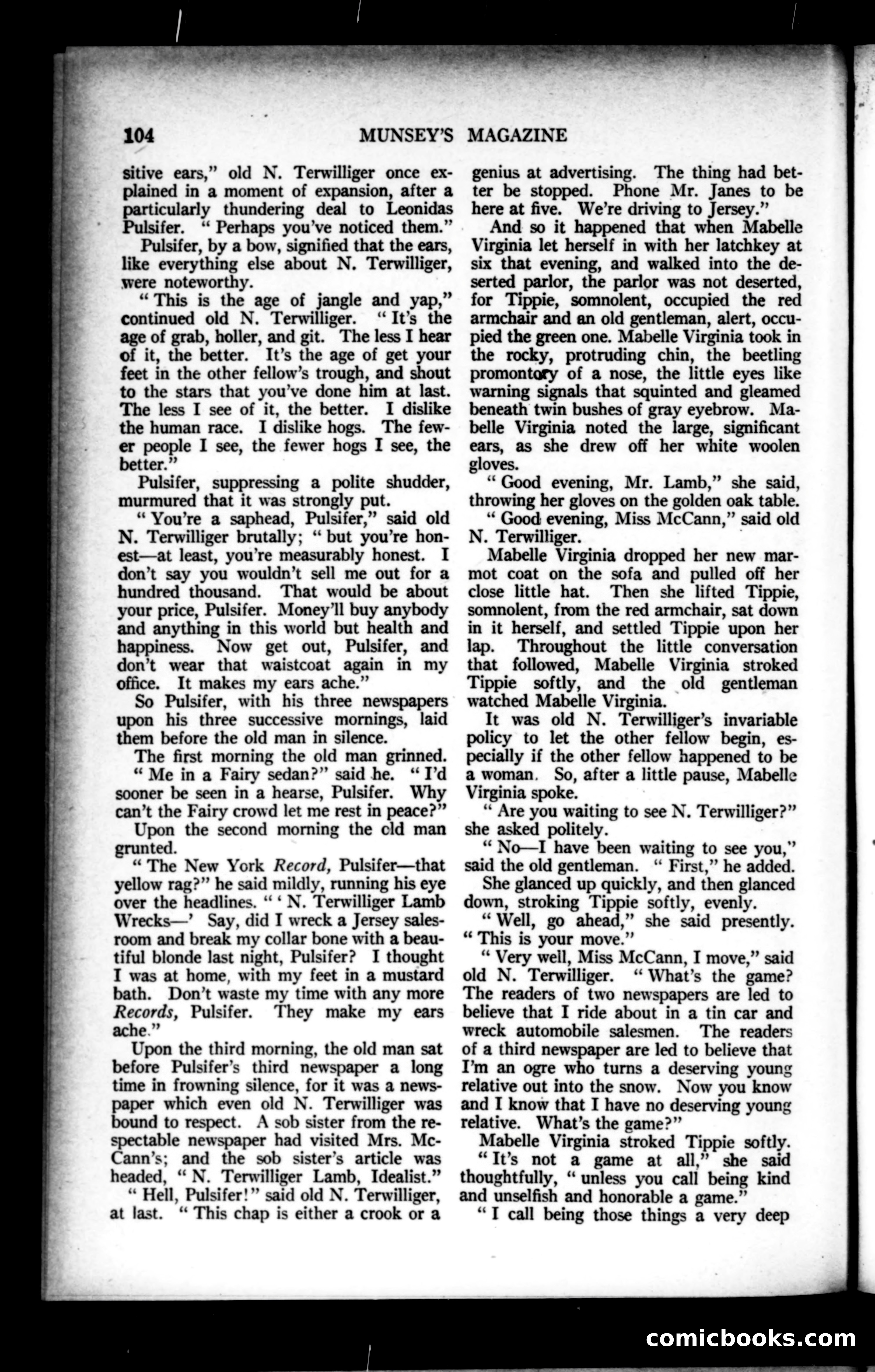 Munsey's Magazine, February 1924 — page 104 of 192
