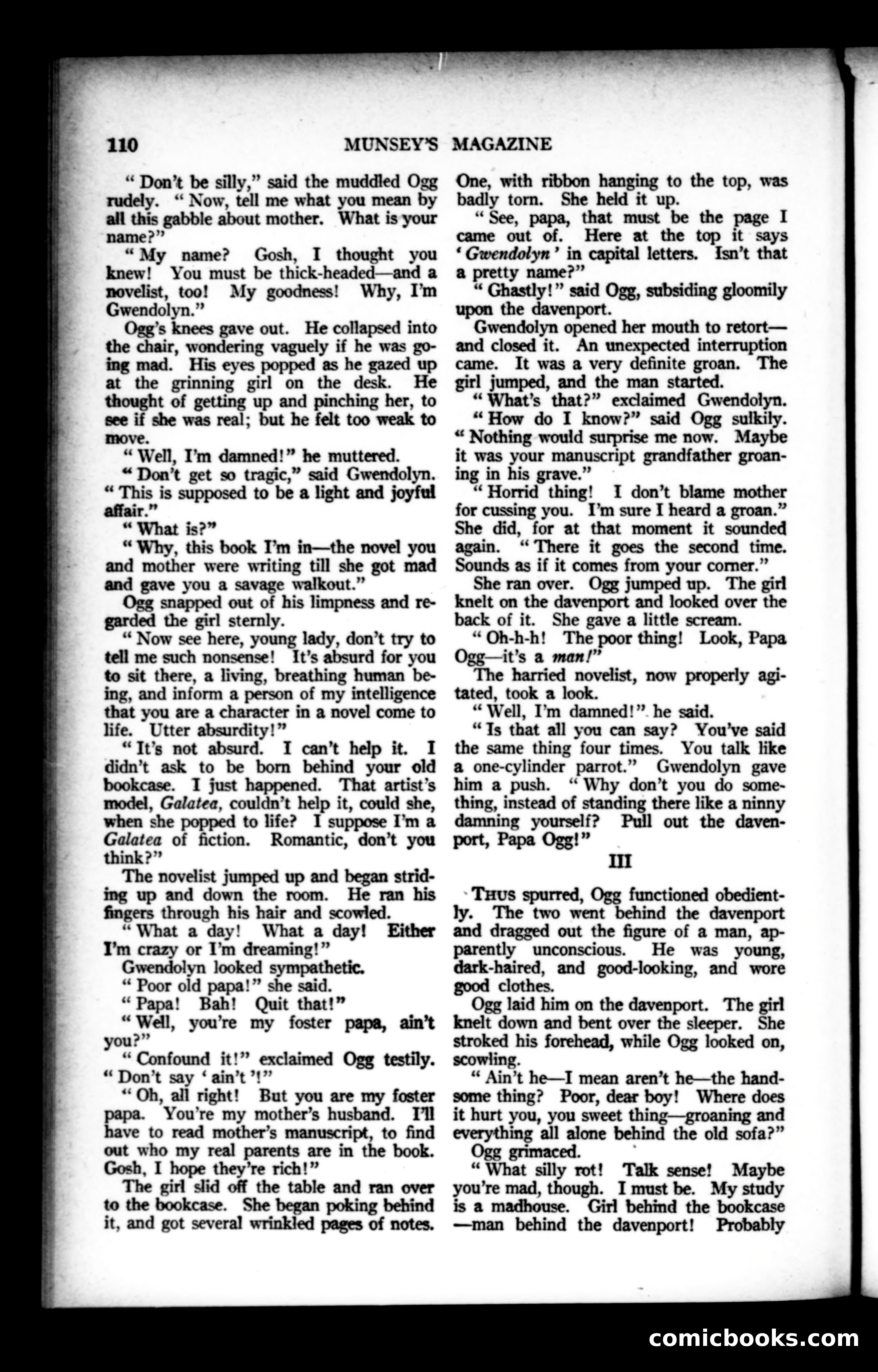 Munsey's Magazine, February 1924 — page 110 of 192