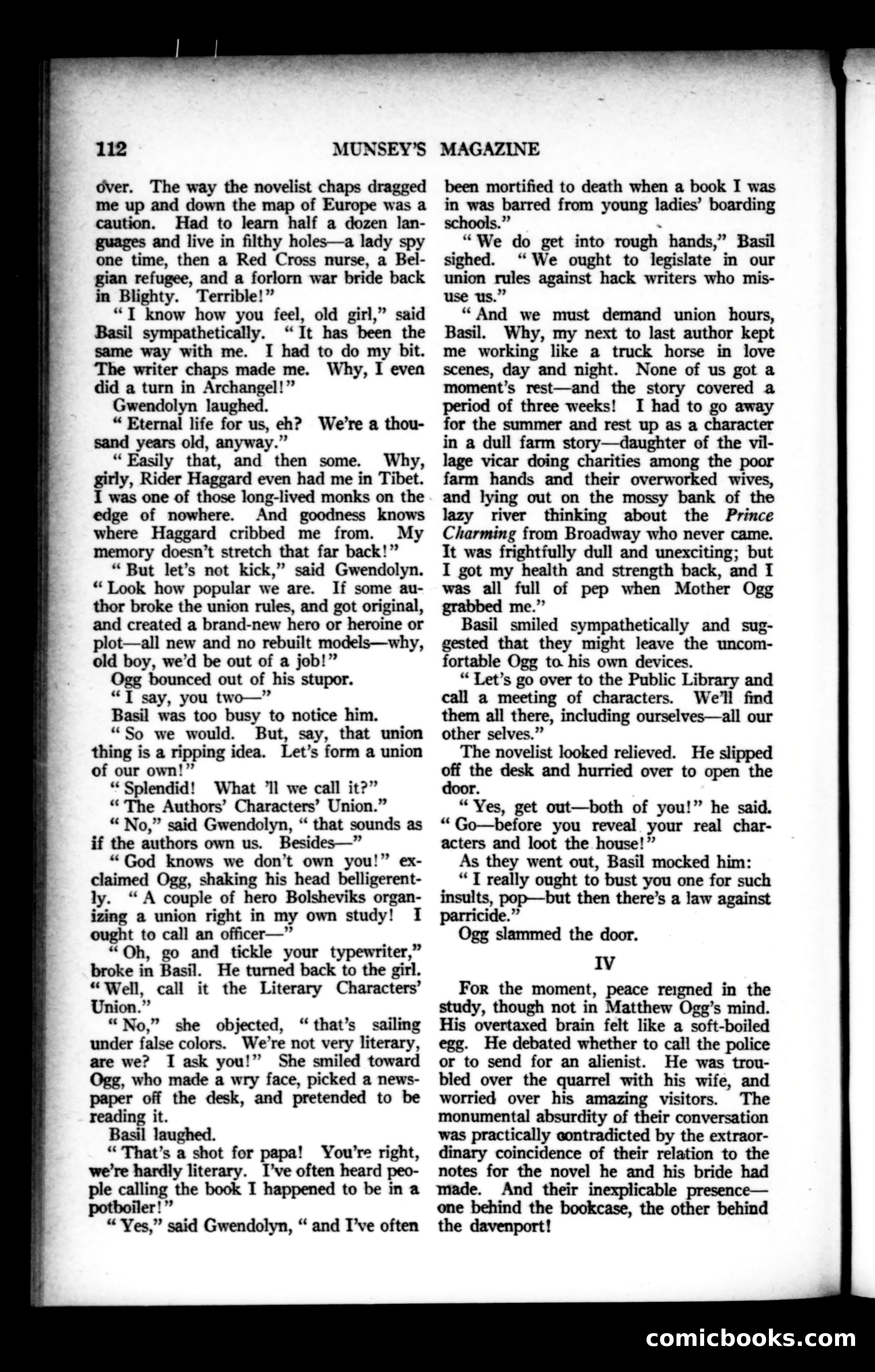 Munsey's Magazine, February 1924 — page 112 of 192