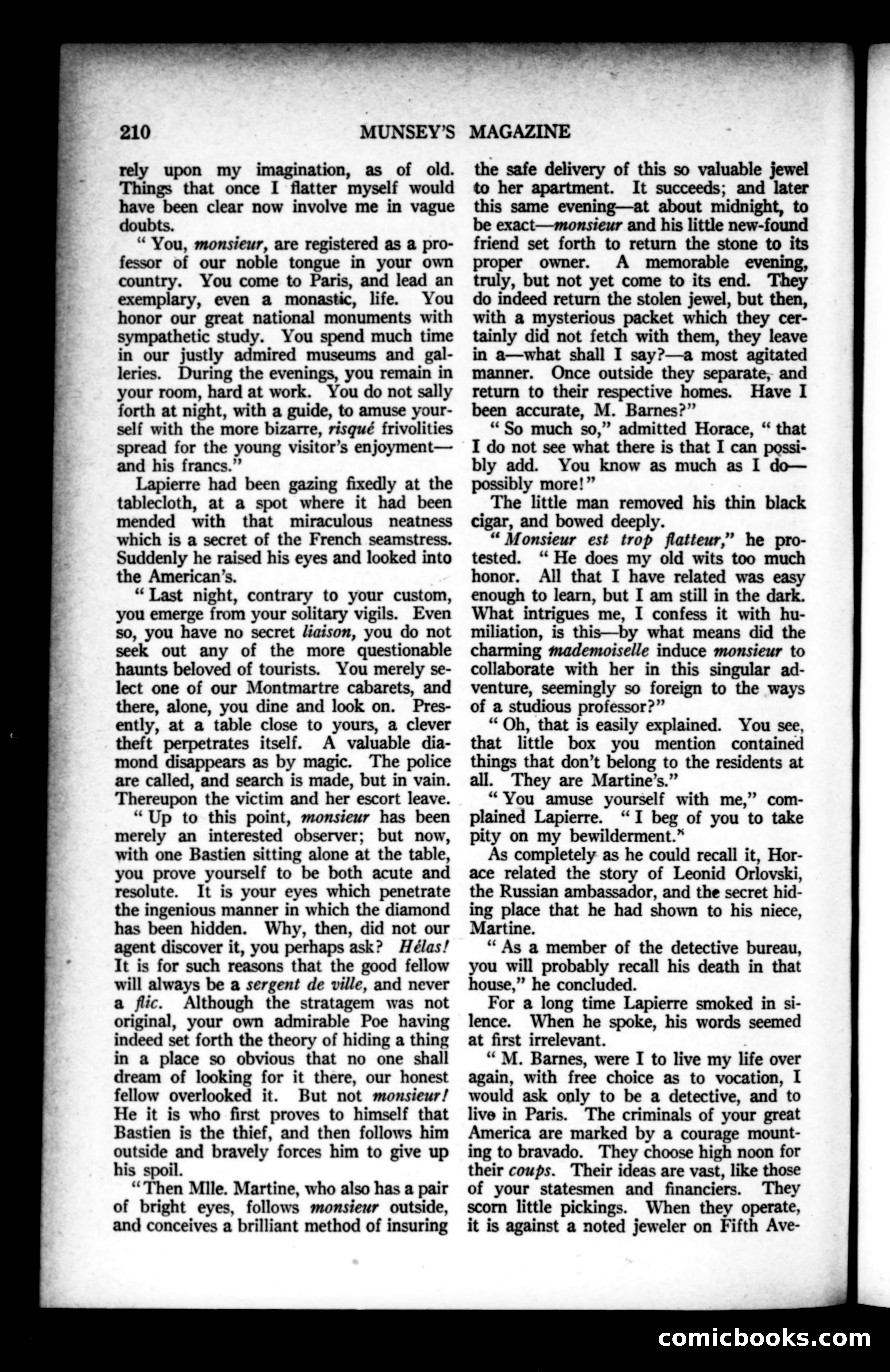 Munsey's Magazine, March 1924 — page 18 of 192