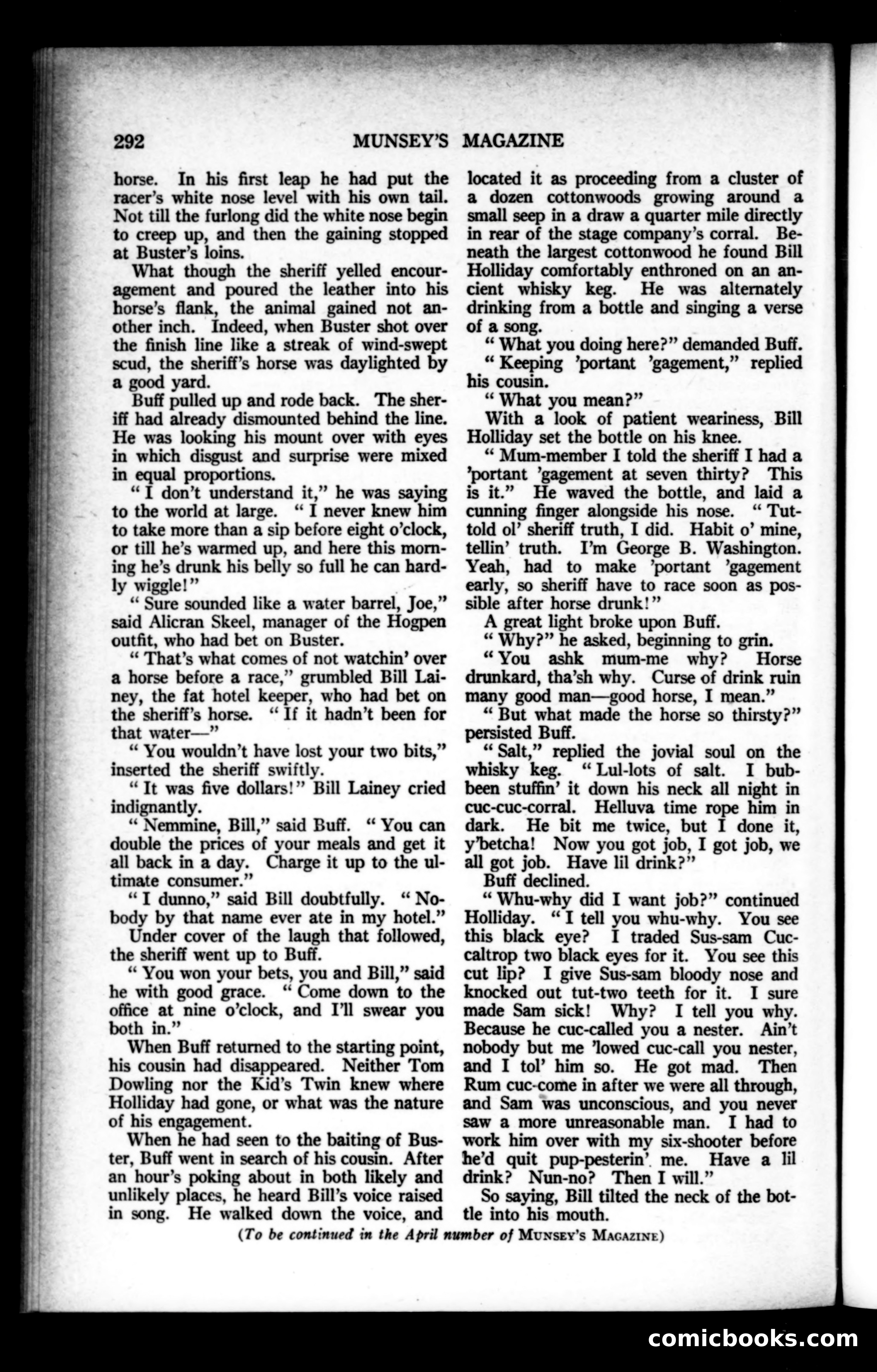 Munsey's Magazine, March 1924 — page 100 of 192