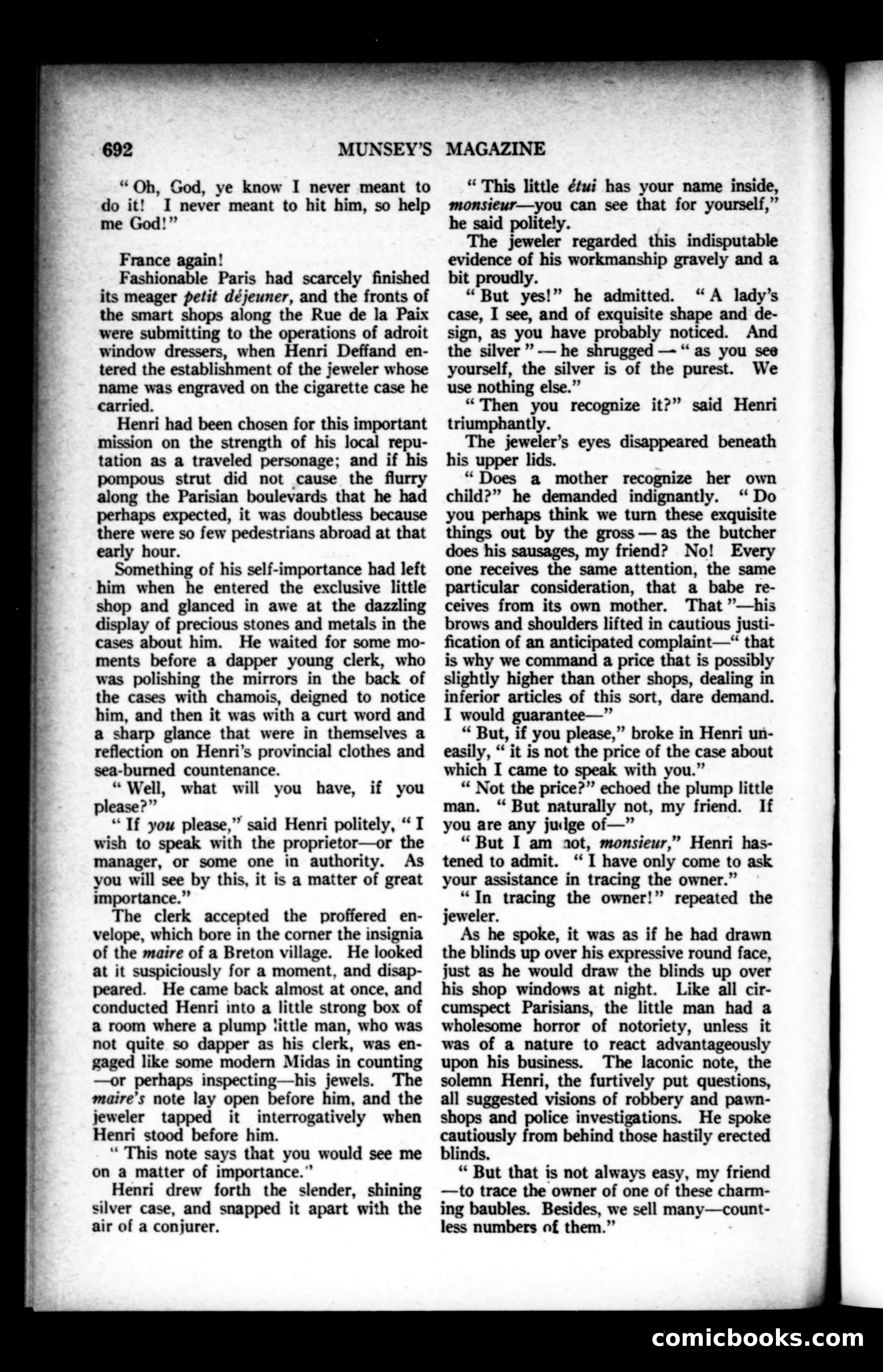 Munsey's Magazine, May 1924 — page 116 of 193