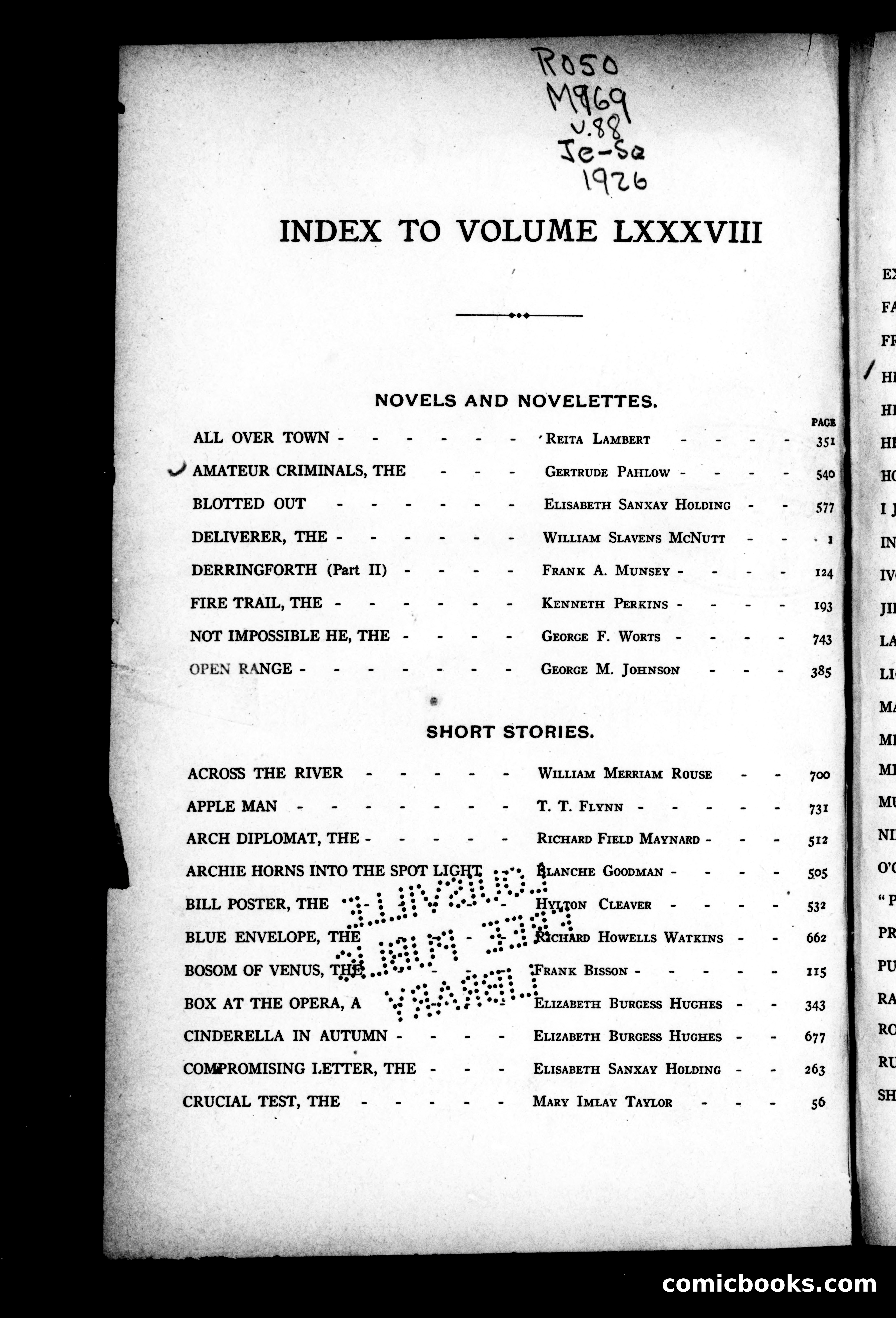 Munsey's Magazine, Volume LXXXVIII (1926) — page 2 of 5