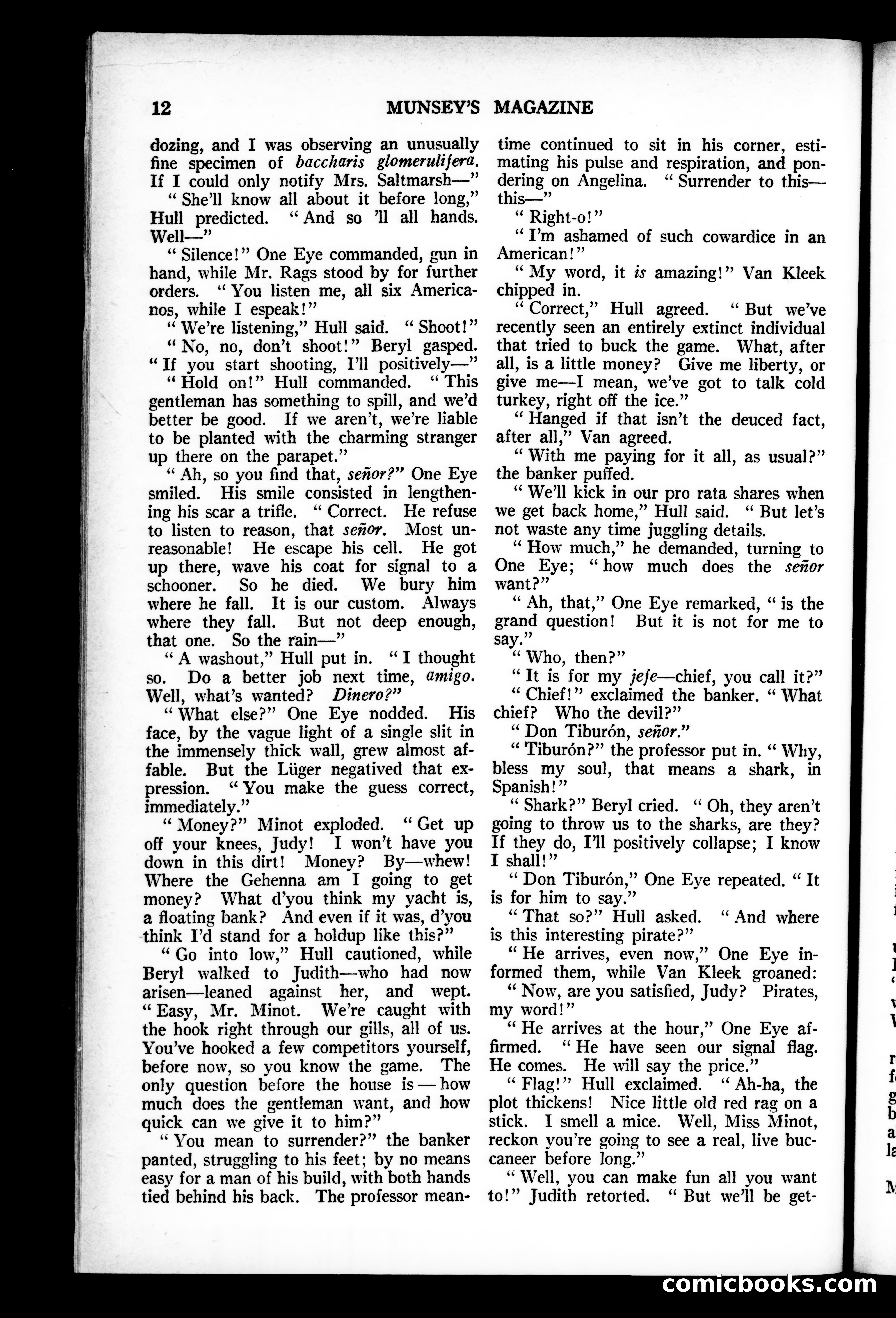 Munsey's Magazine, February 1927 — page 12 of 192
