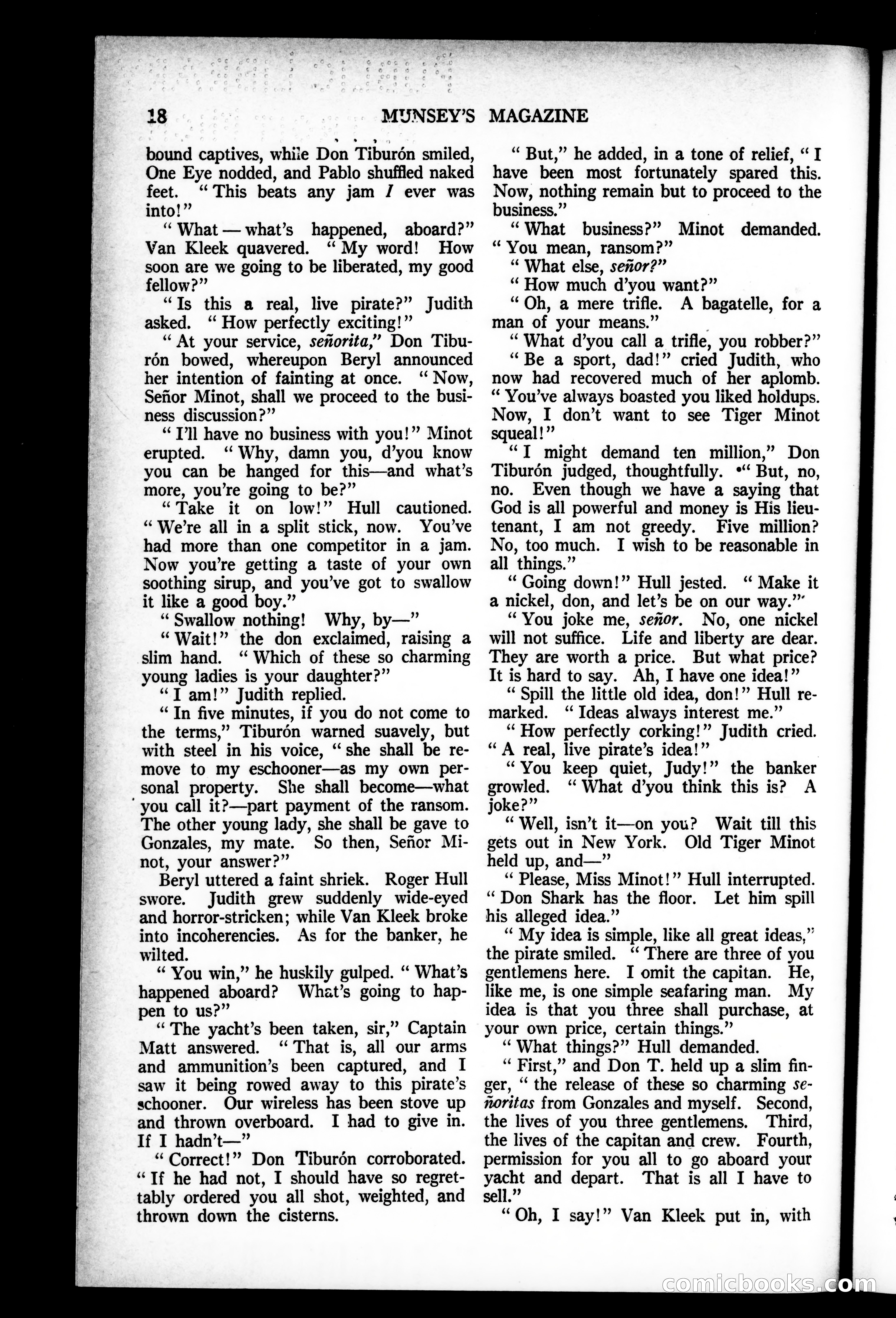 Munsey's Magazine, February 1927 — page 18 of 192