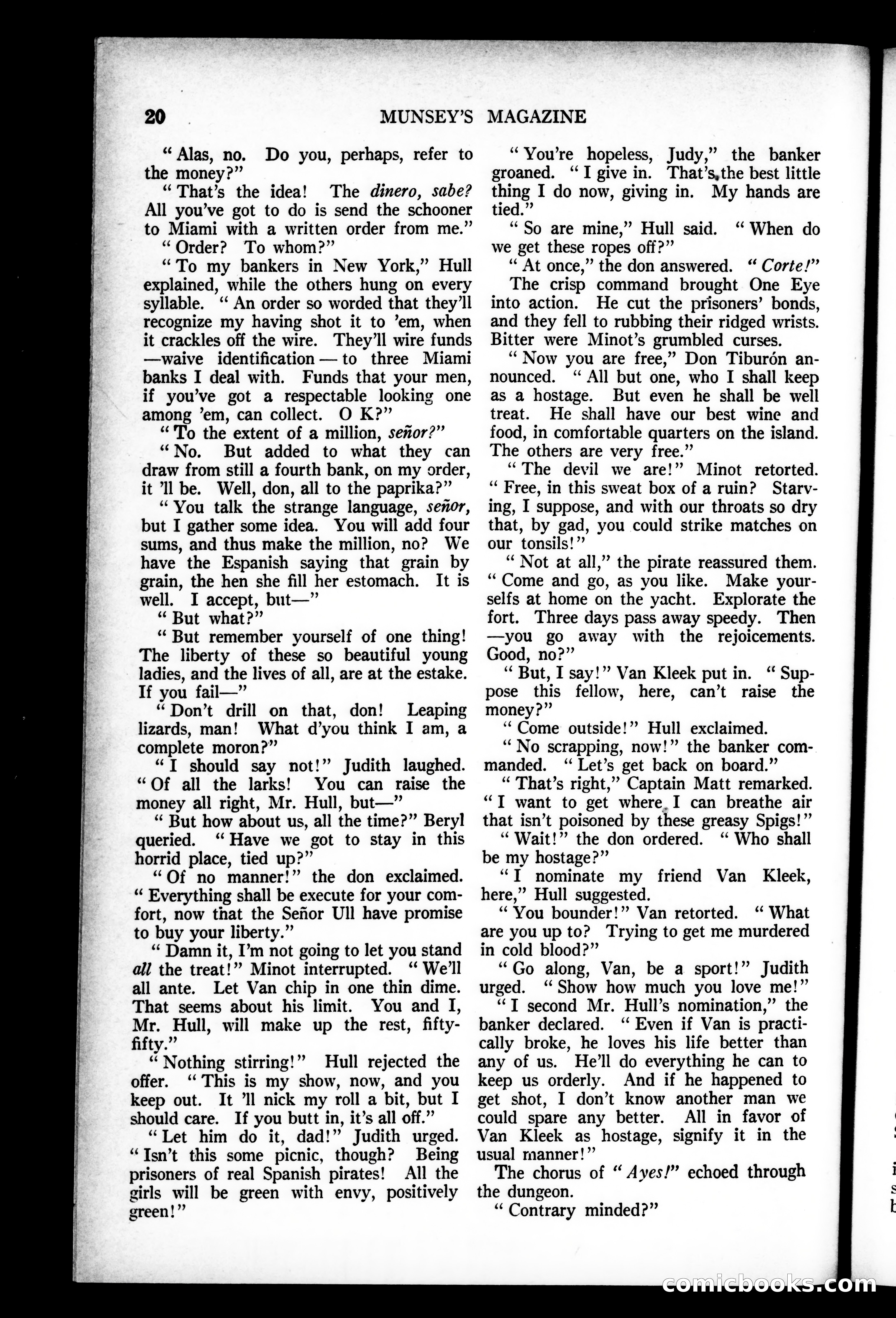 Munsey's Magazine, February 1927 — page 20 of 192