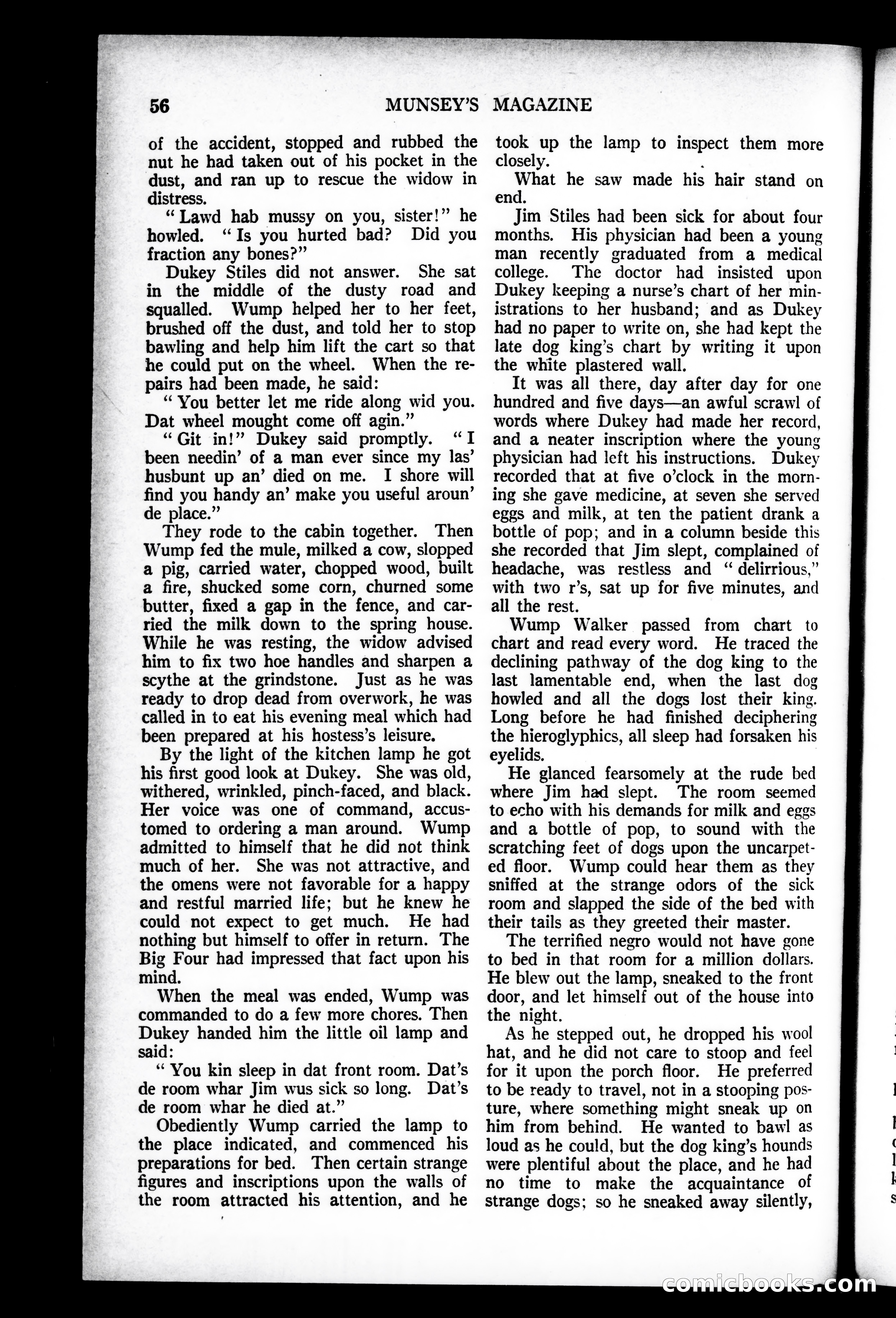 Munsey's Magazine, February 1927 — page 56 of 192