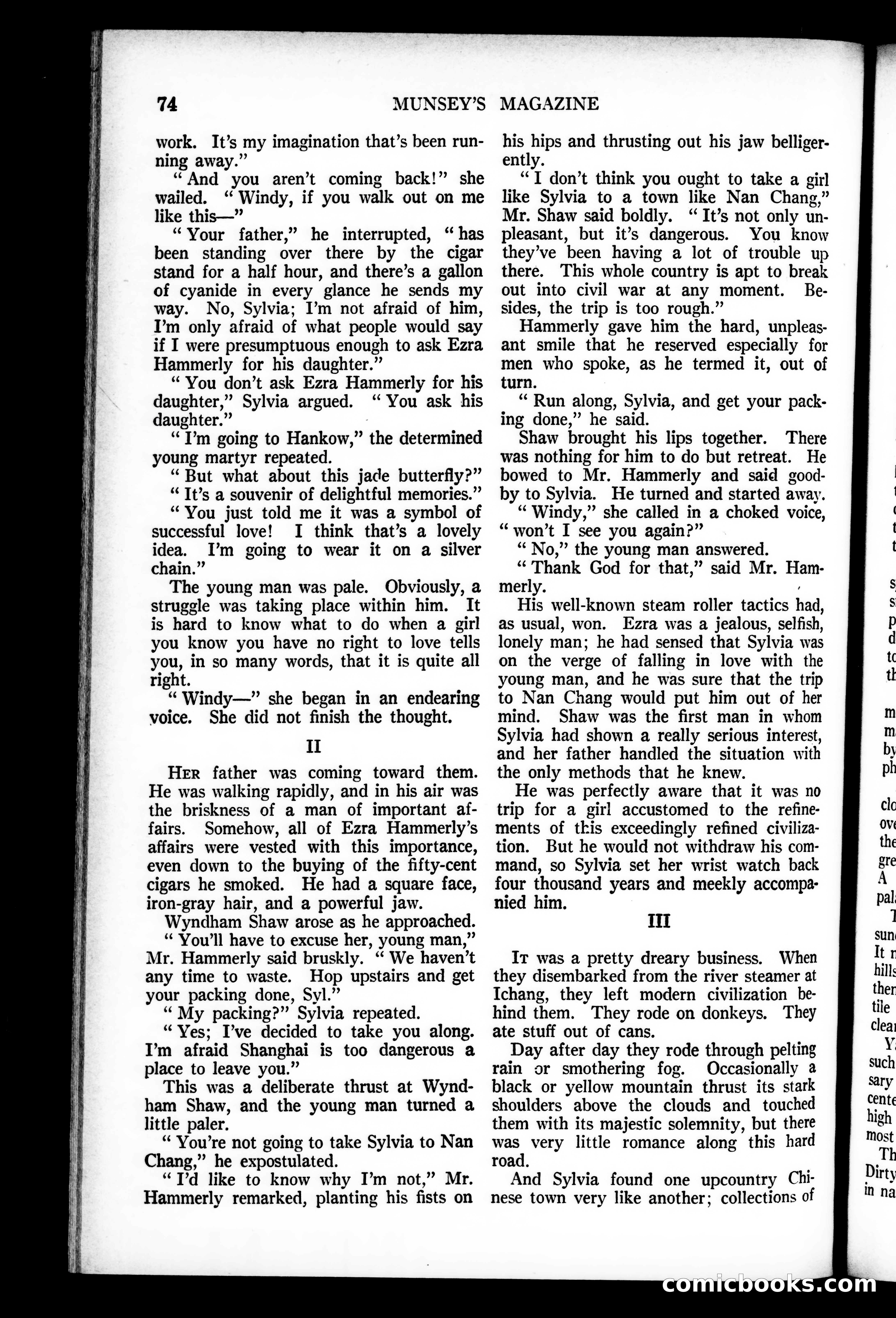 Munsey's Magazine, February 1927 — page 74 of 192