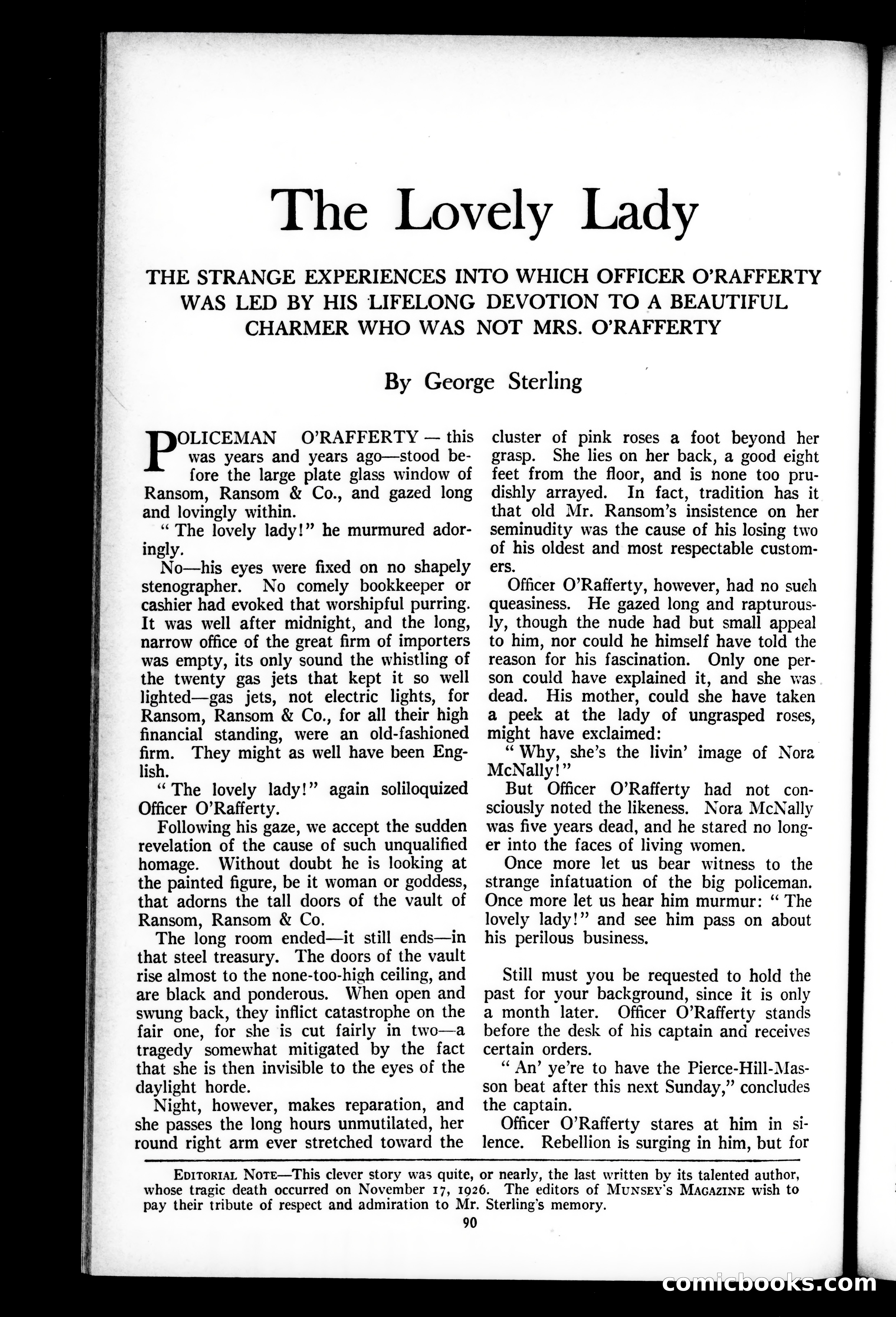 Munsey's Magazine, February 1927 — page 90 of 192
