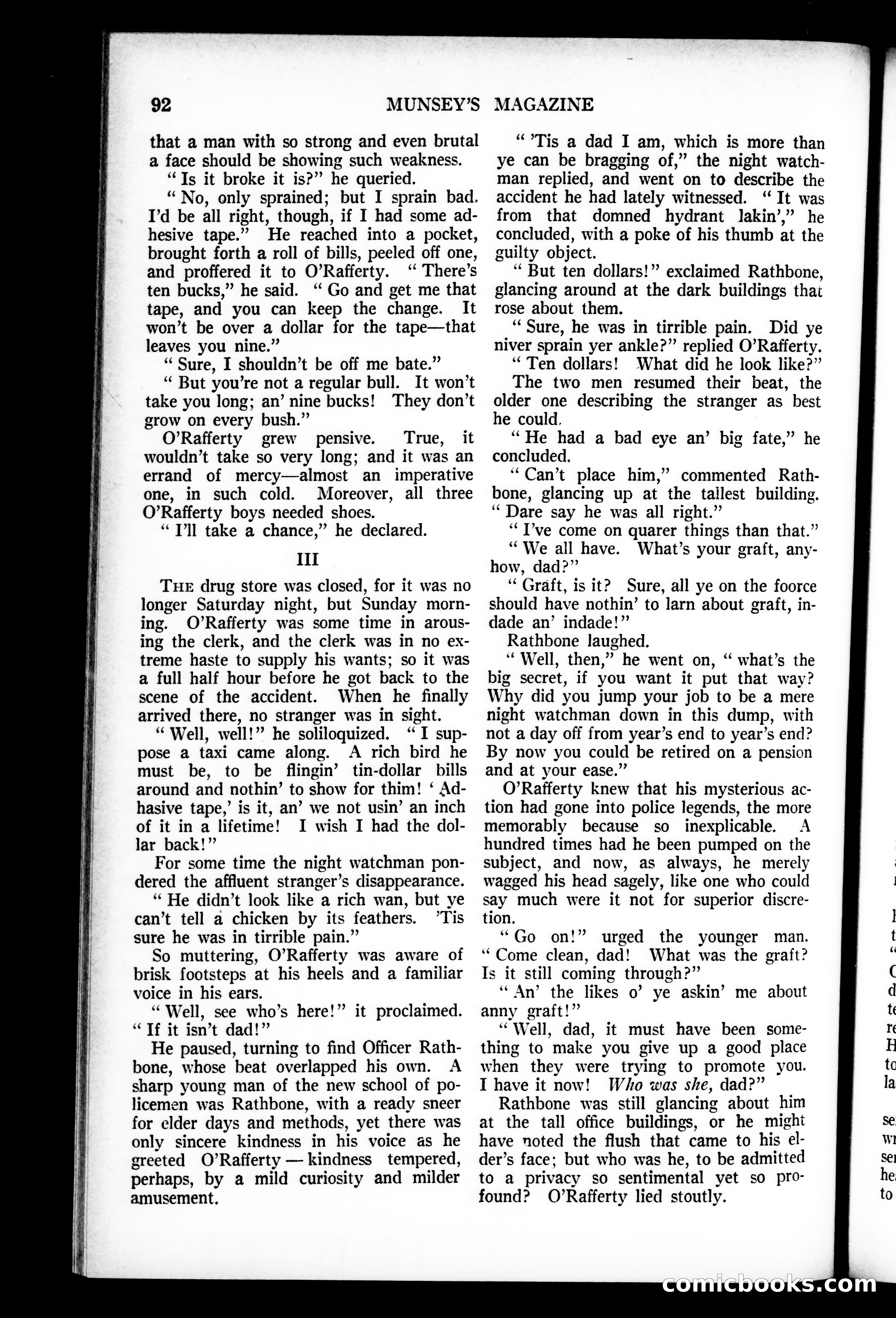 Munsey's Magazine, February 1927 — page 92 of 192