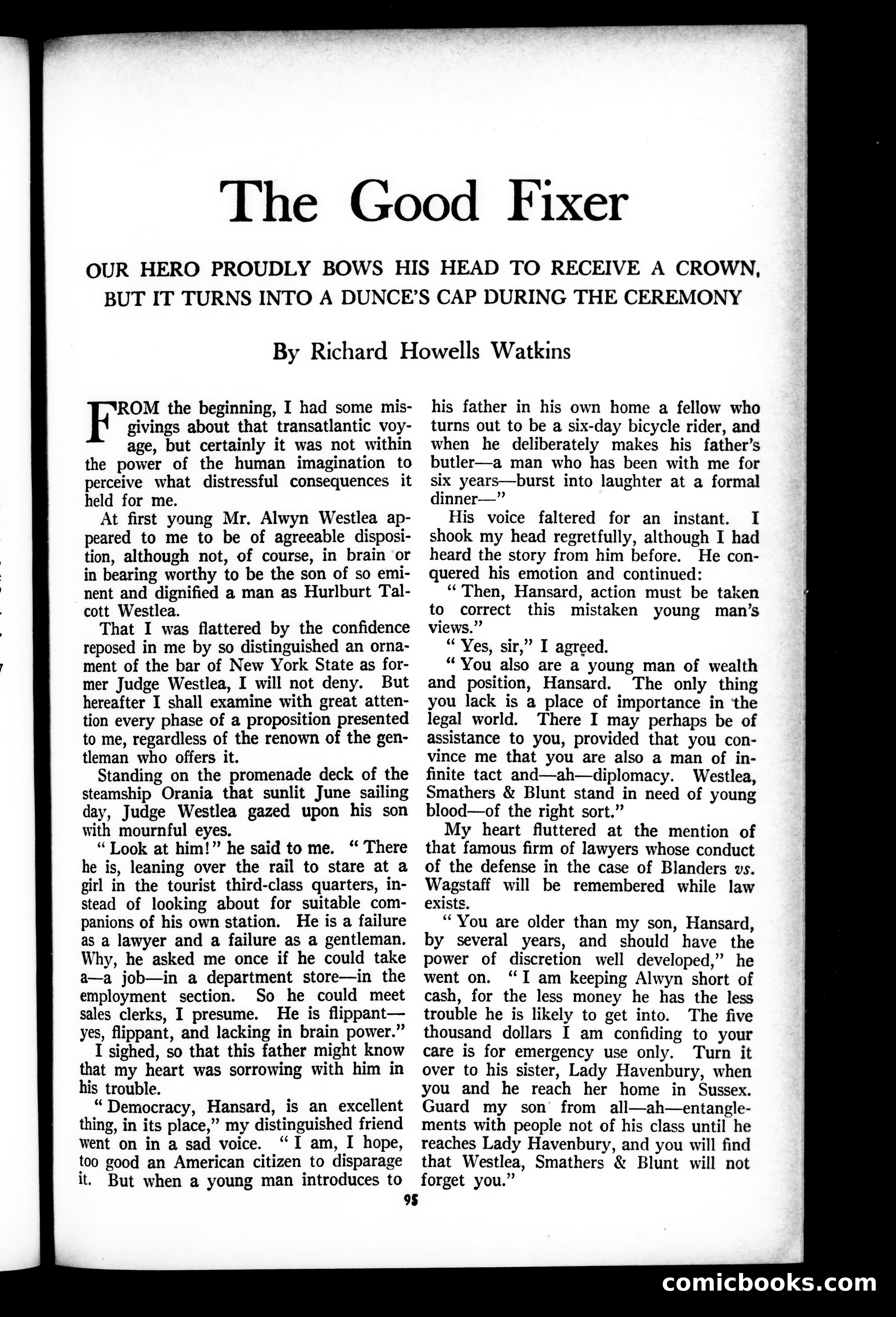 Munsey's Magazine, February 1927 — page 95 of 192