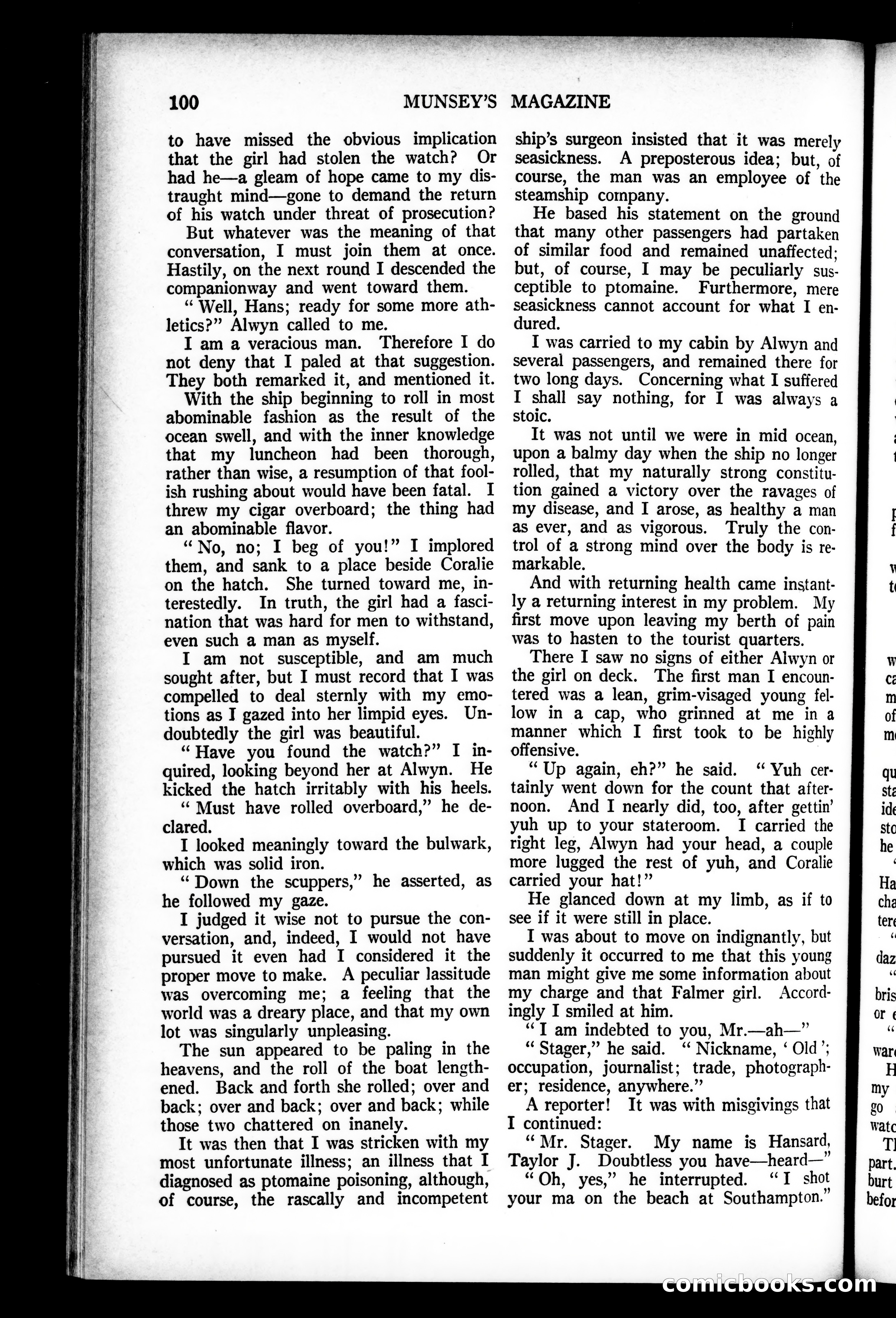 Munsey's Magazine, February 1927 — page 100 of 192