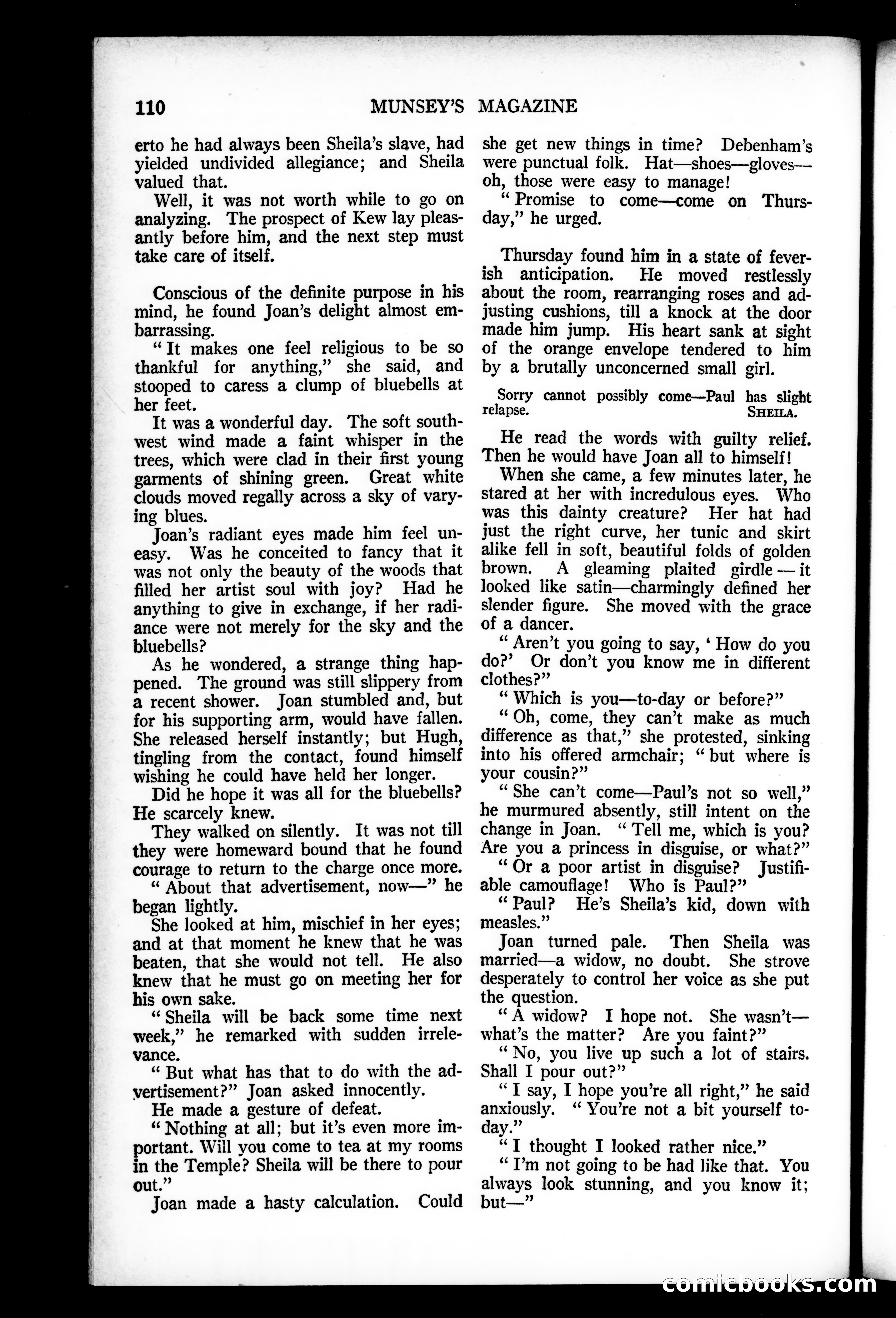 Munsey's Magazine, February 1927 — page 110 of 192