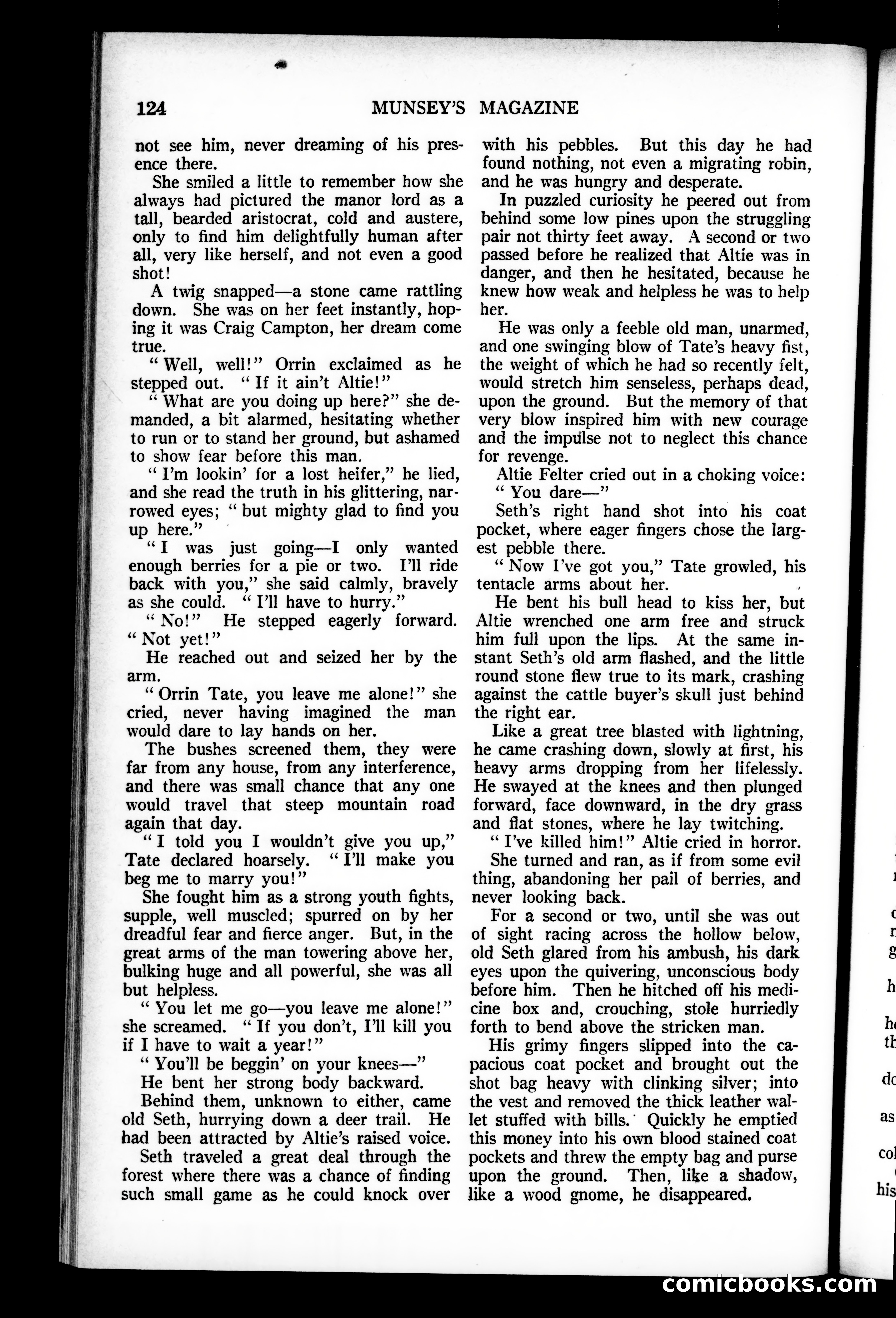 Munsey's Magazine, February 1927 — page 124 of 192