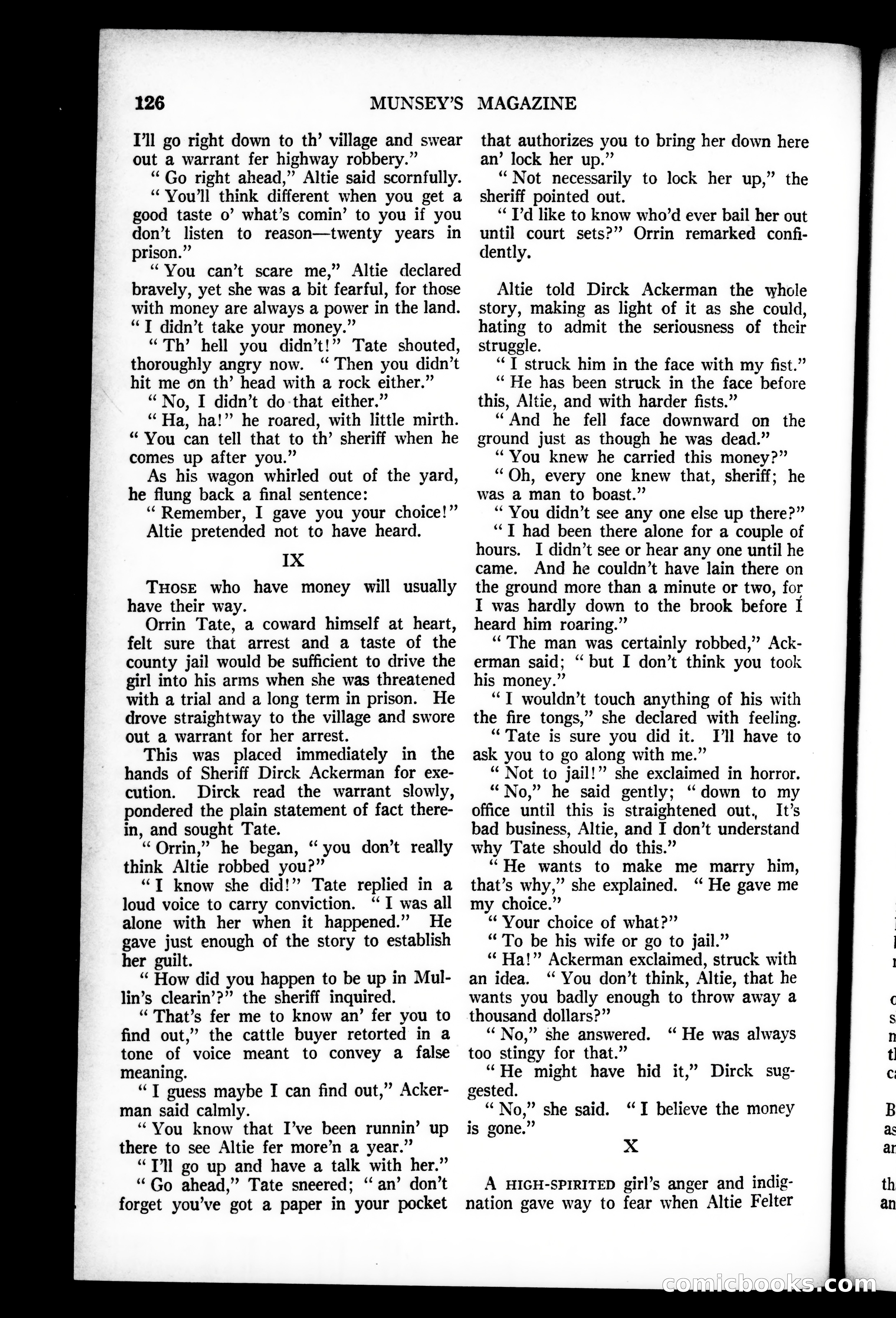 Munsey's Magazine, February 1927 — page 126 of 192