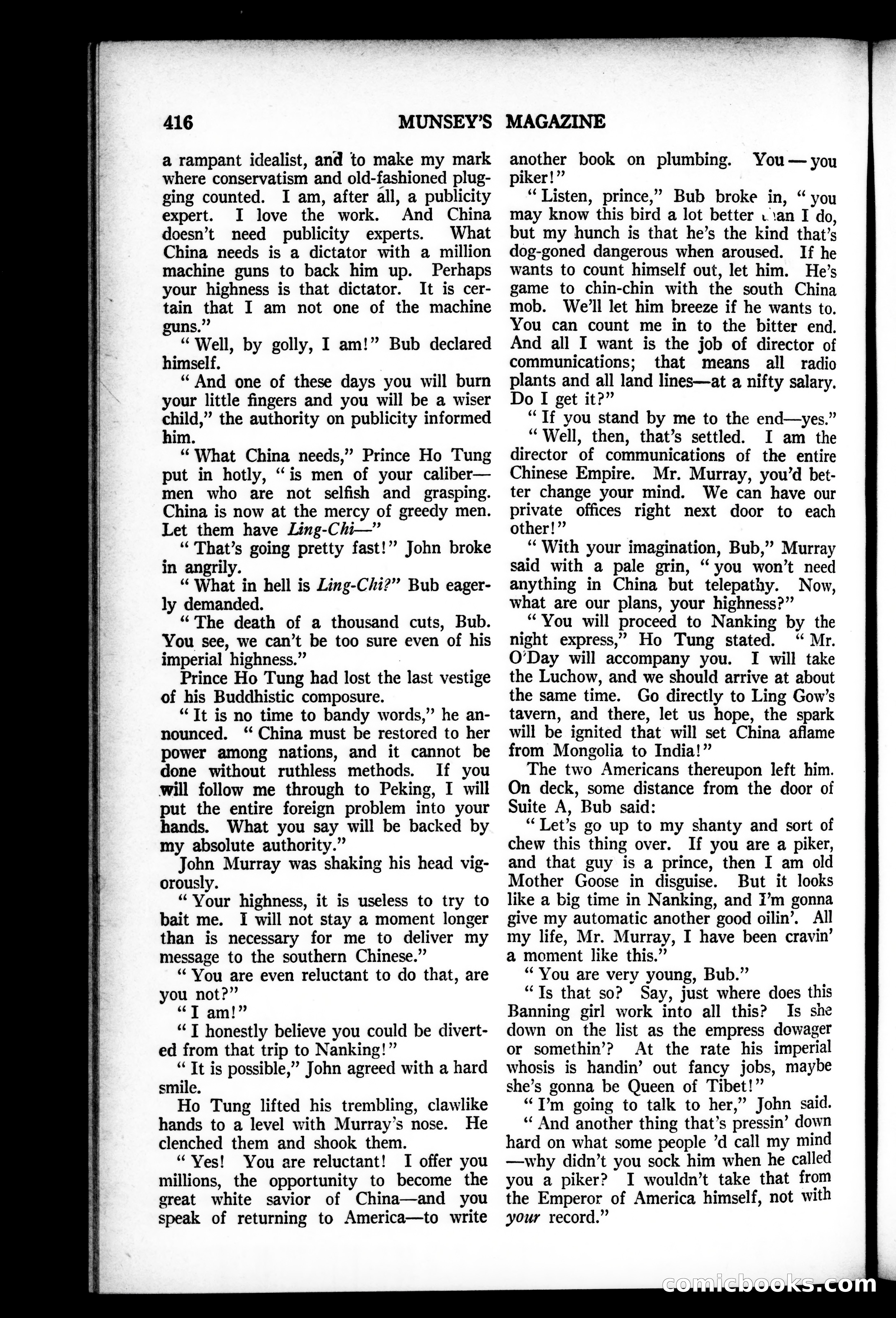 Munsey's Magazine, April 1927 — page 32 of 192