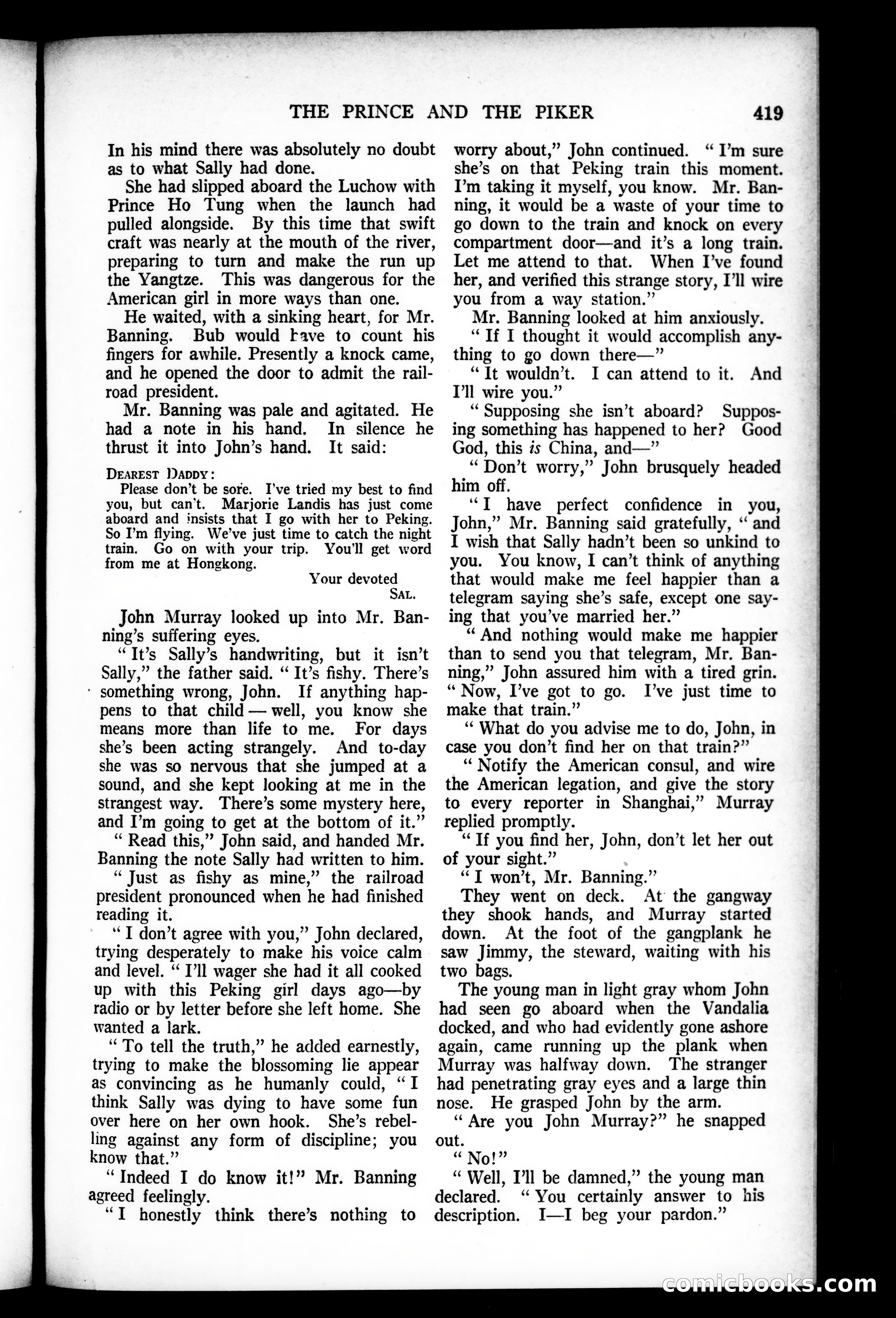 Munsey's Magazine, April 1927 — page 35 of 192