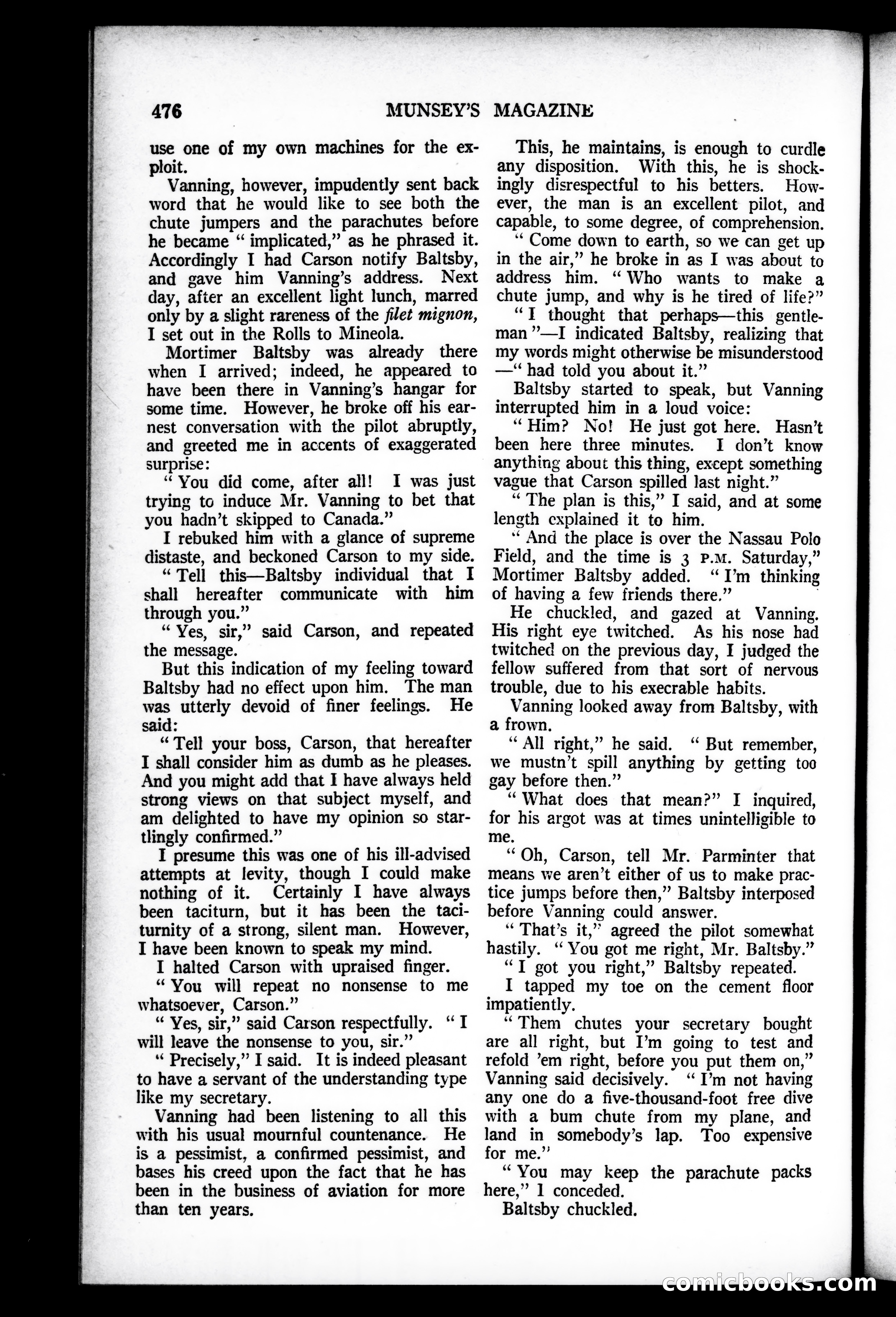 Munsey's Magazine, April 1927 — page 92 of 192