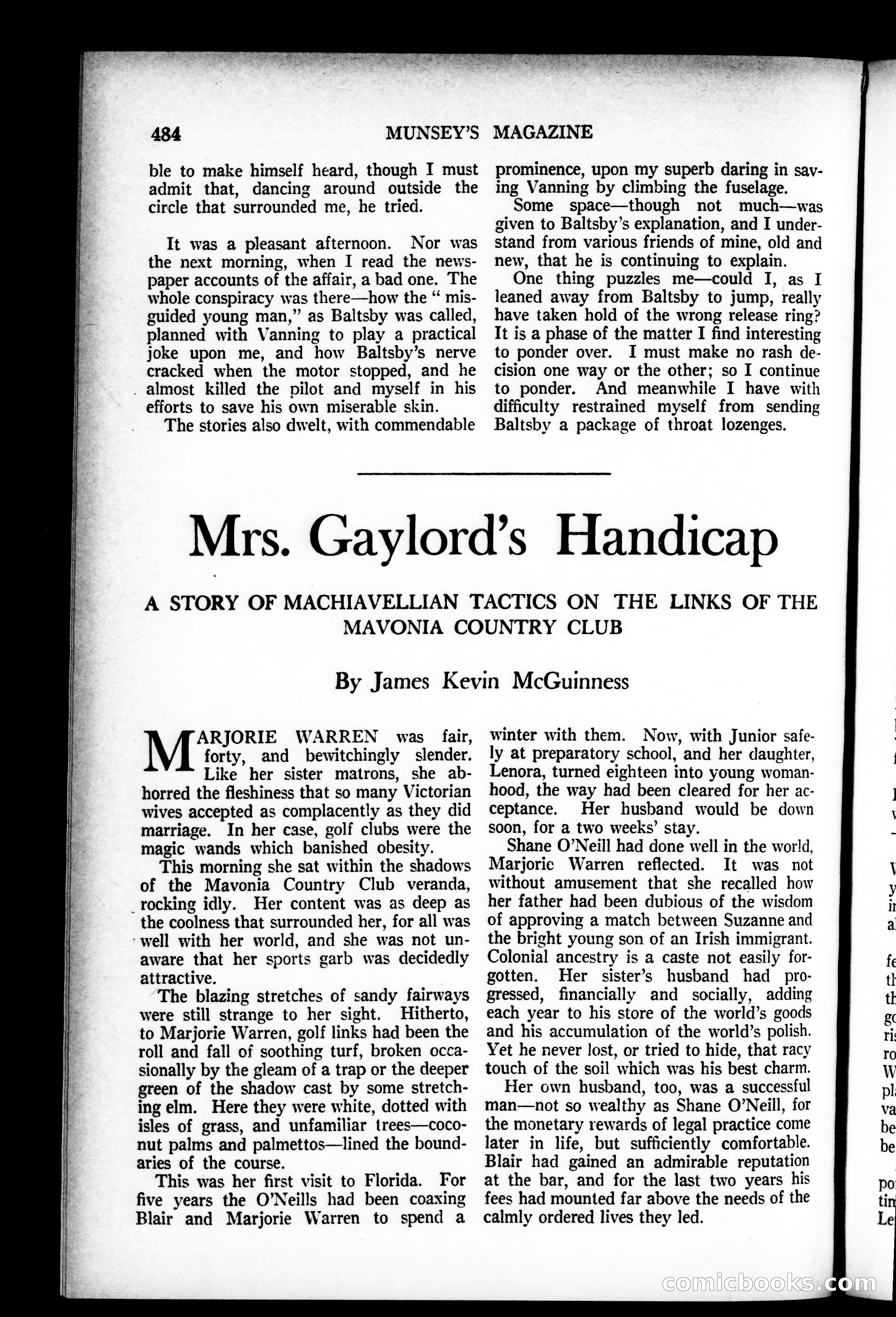 Munsey's Magazine, April 1927 — page 100 of 192
