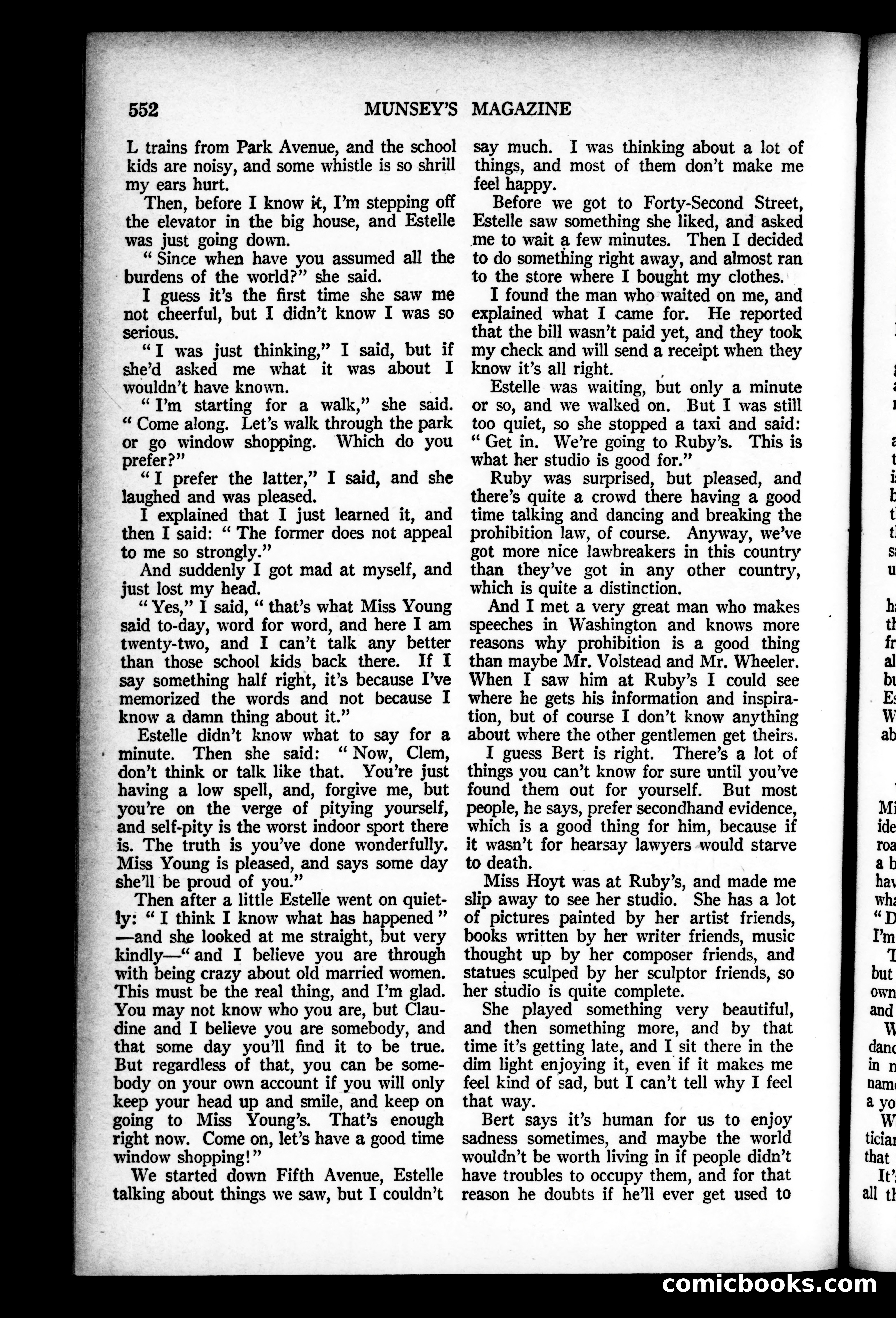 Munsey's Magazine, April 1927 — page 168 of 192
