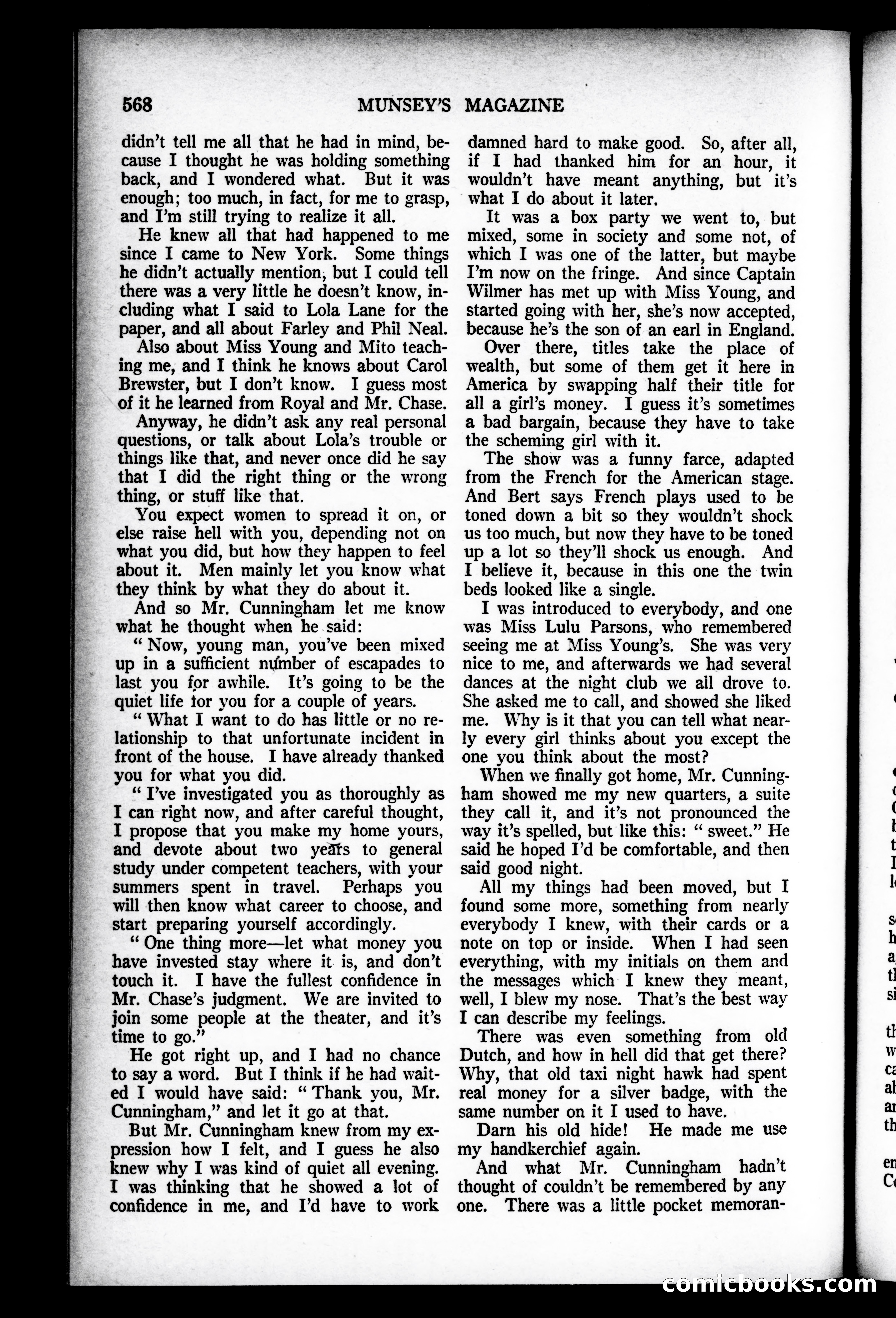 Munsey's Magazine, April 1927 — page 184 of 192
