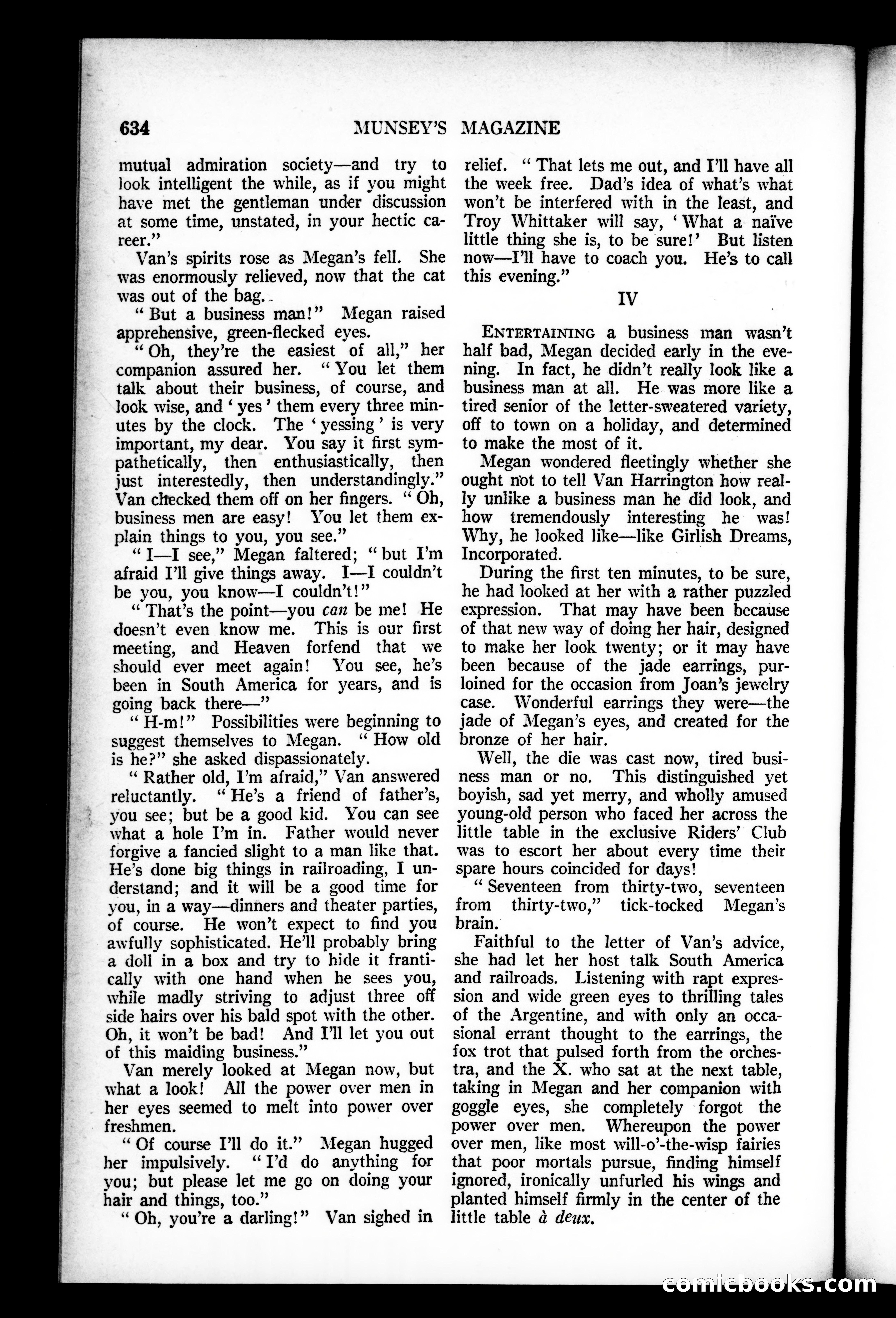 Munsey's Magazine, May 1927 — page 58 of 193