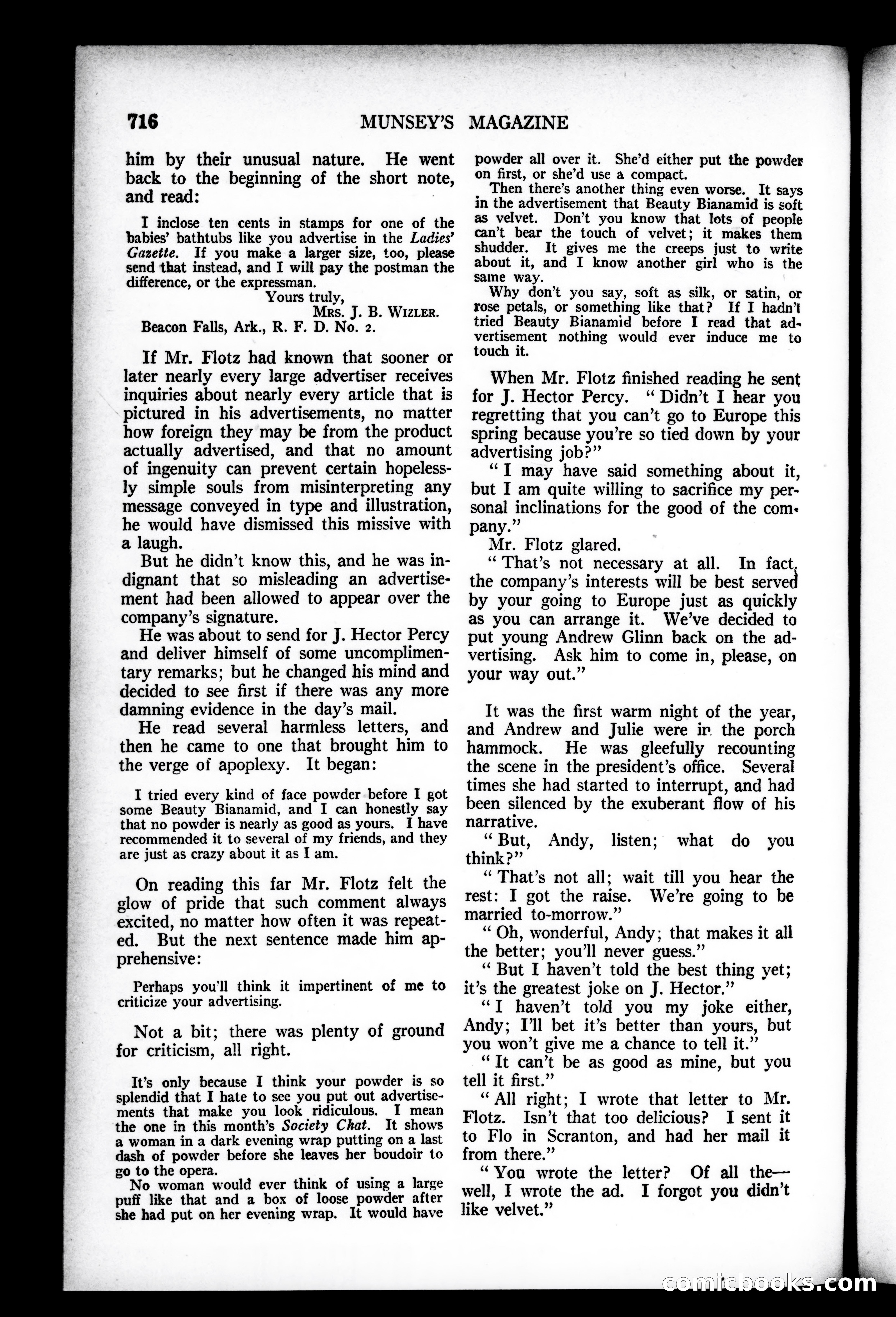 Munsey's Magazine, May 1927 — page 140 of 193