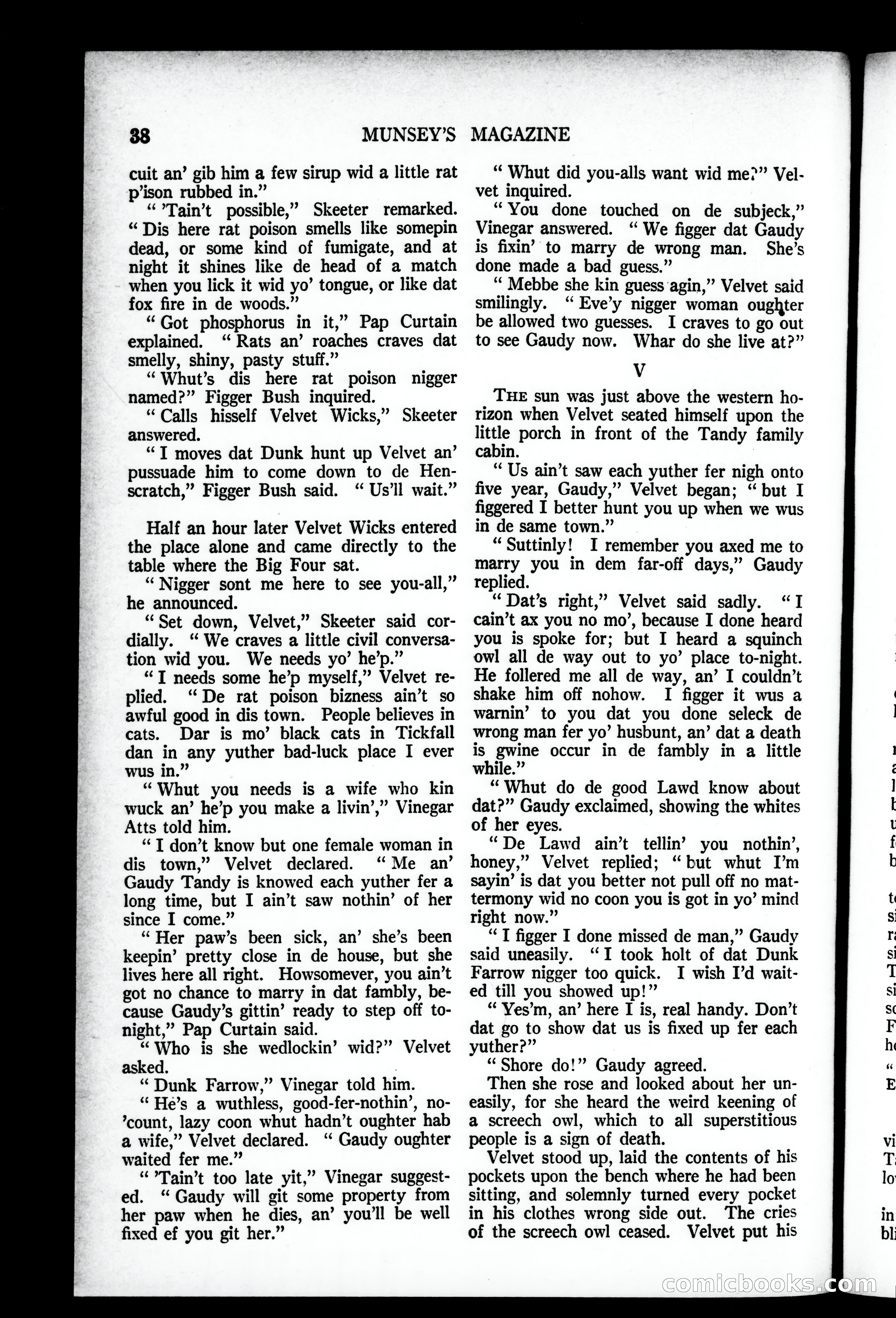 Munsey's Magazine, June 1927 — page 38 of 192