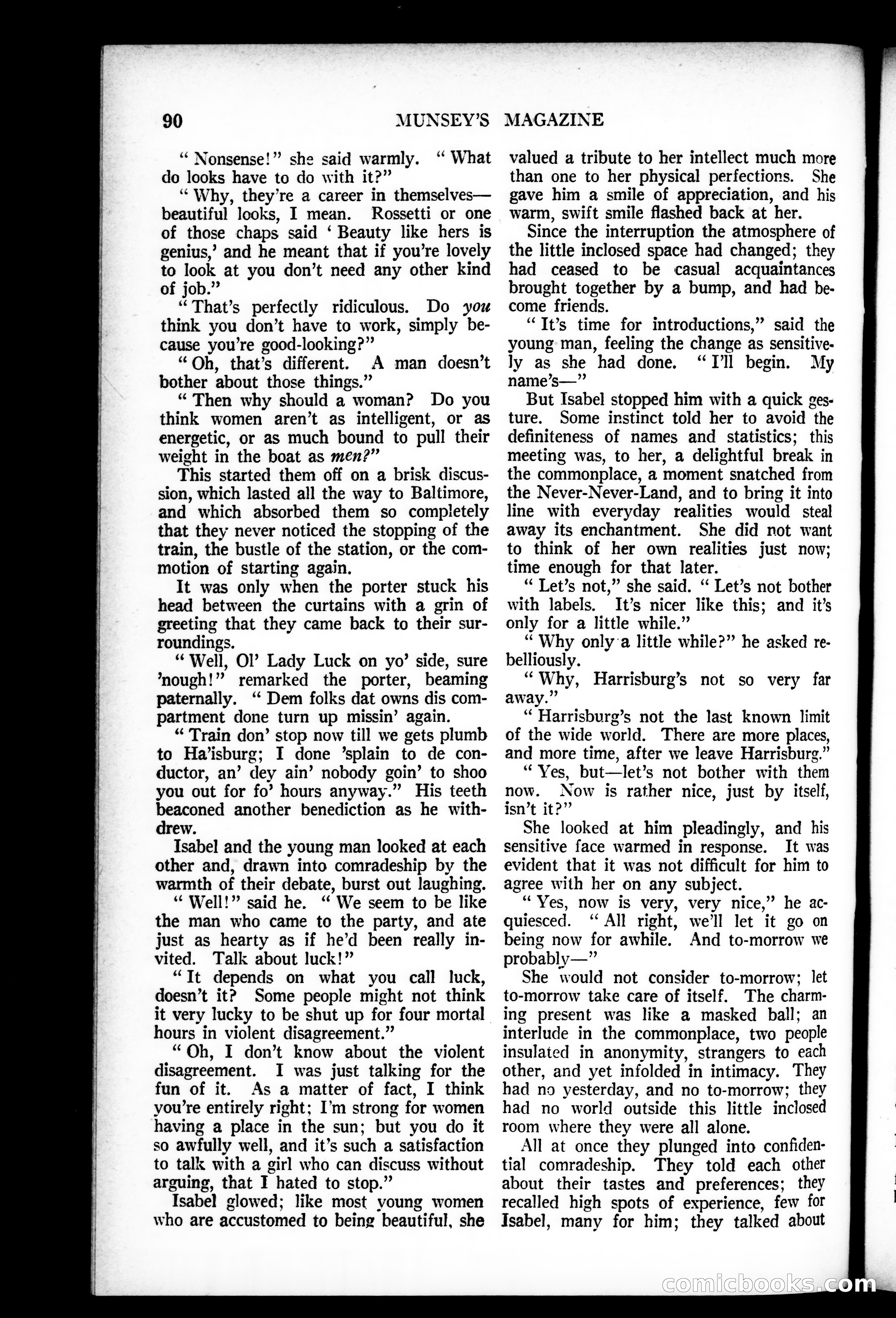 Munsey's Magazine, June 1927 — page 90 of 192