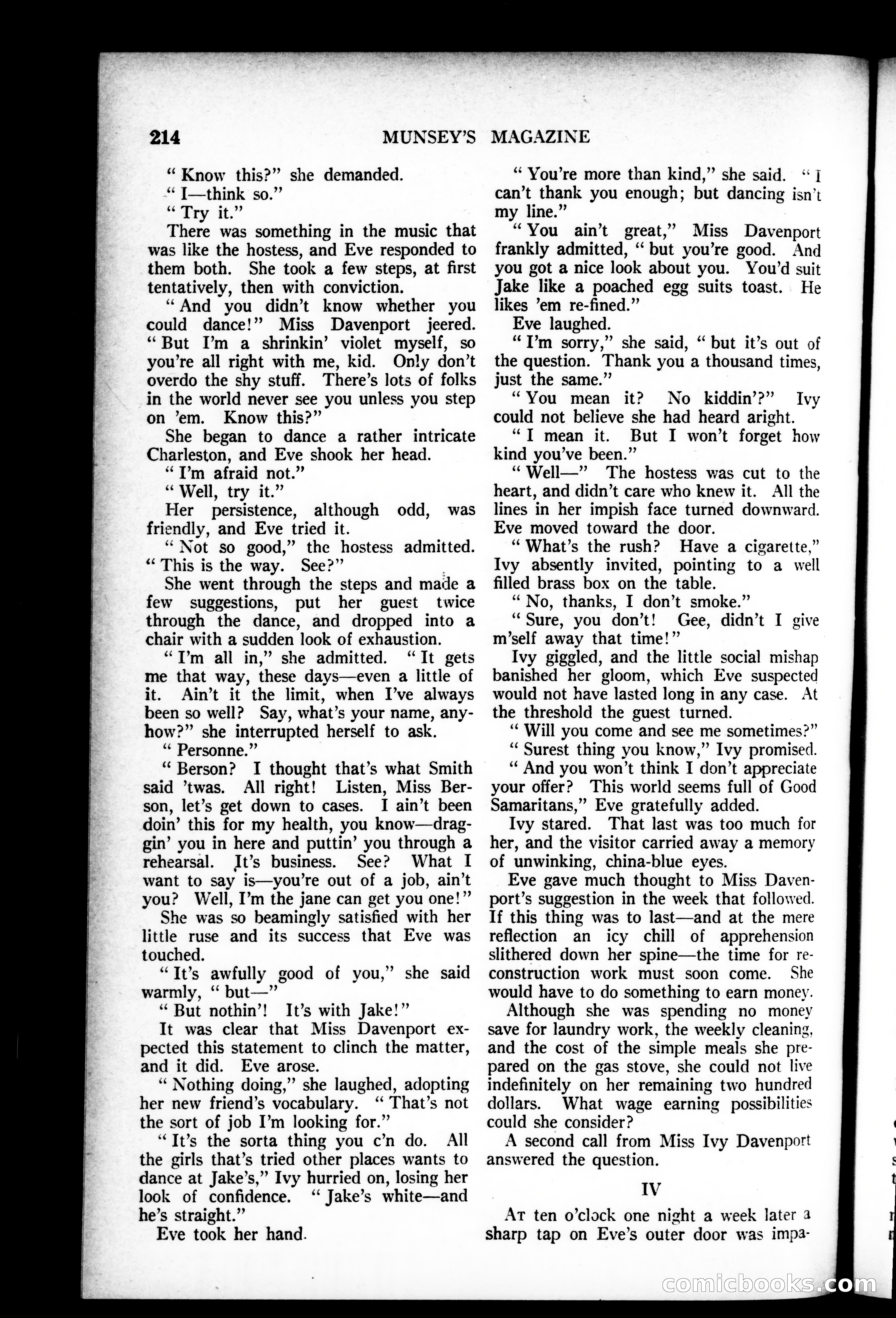 Munsey's Magazine, July 1927 — page 22 of 192
