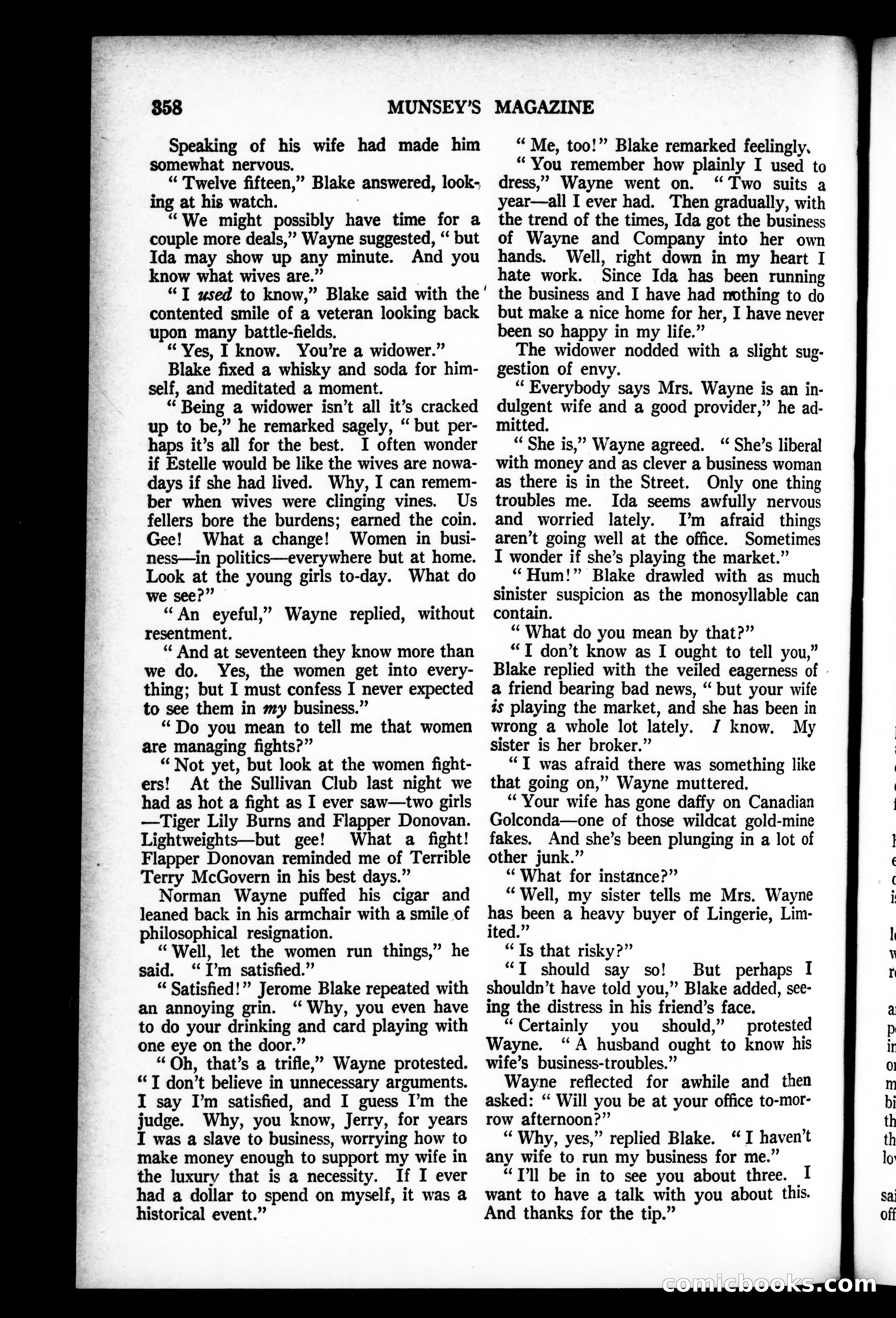 Munsey's Magazine, July 1927 — page 166 of 192