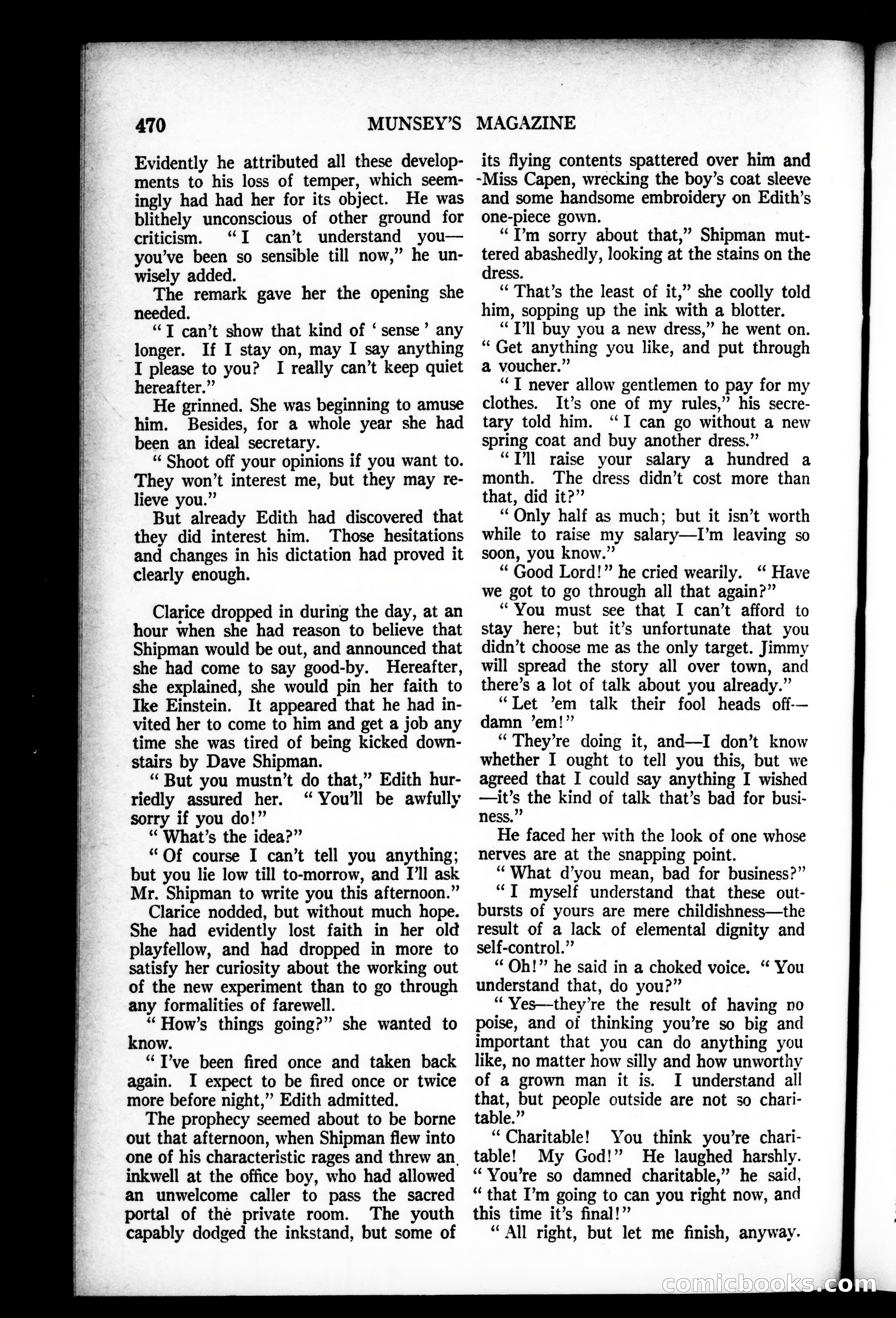 Munsey's Magazine, August 1927 — page 86 of 192