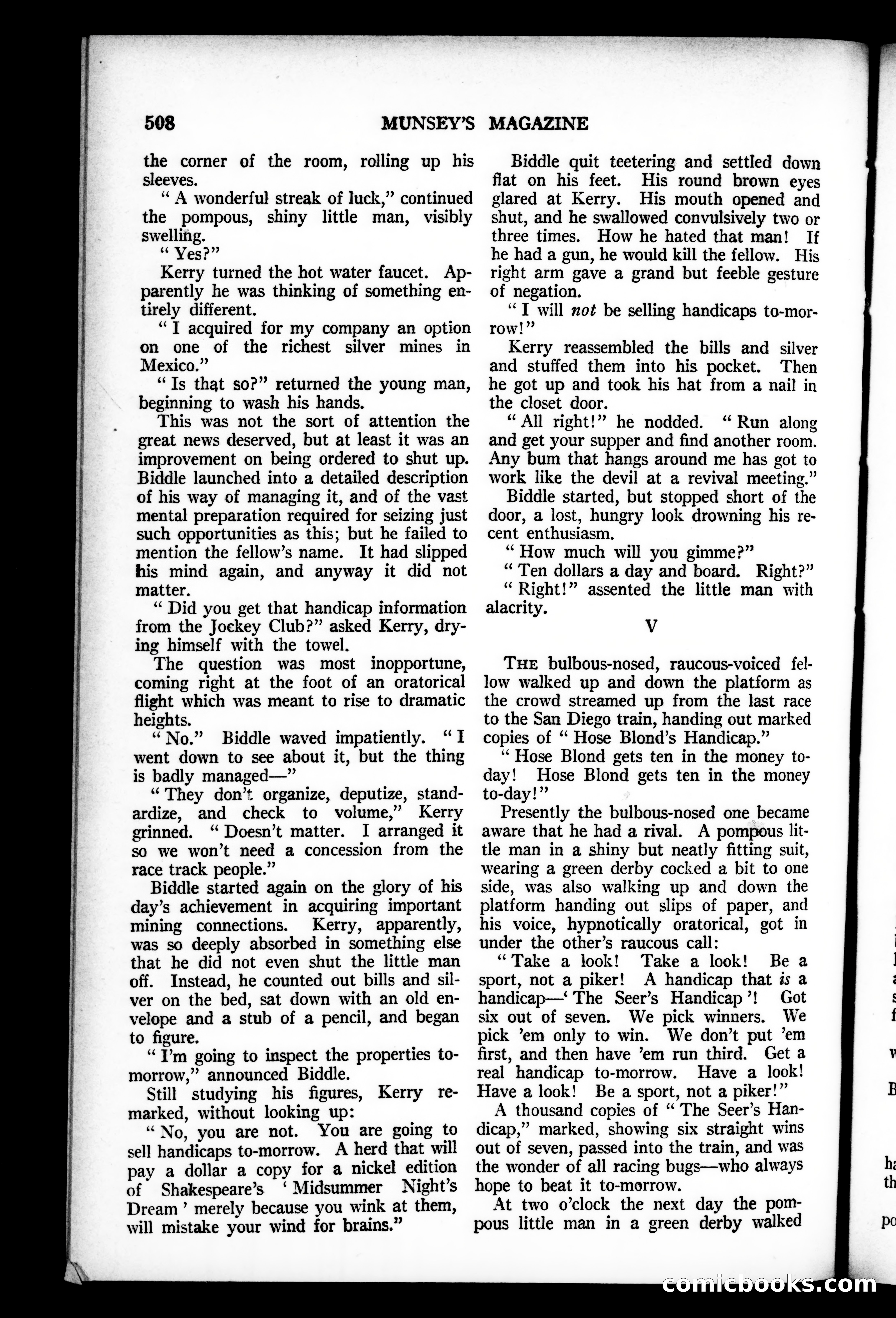 Munsey's Magazine, August 1927 — page 124 of 192