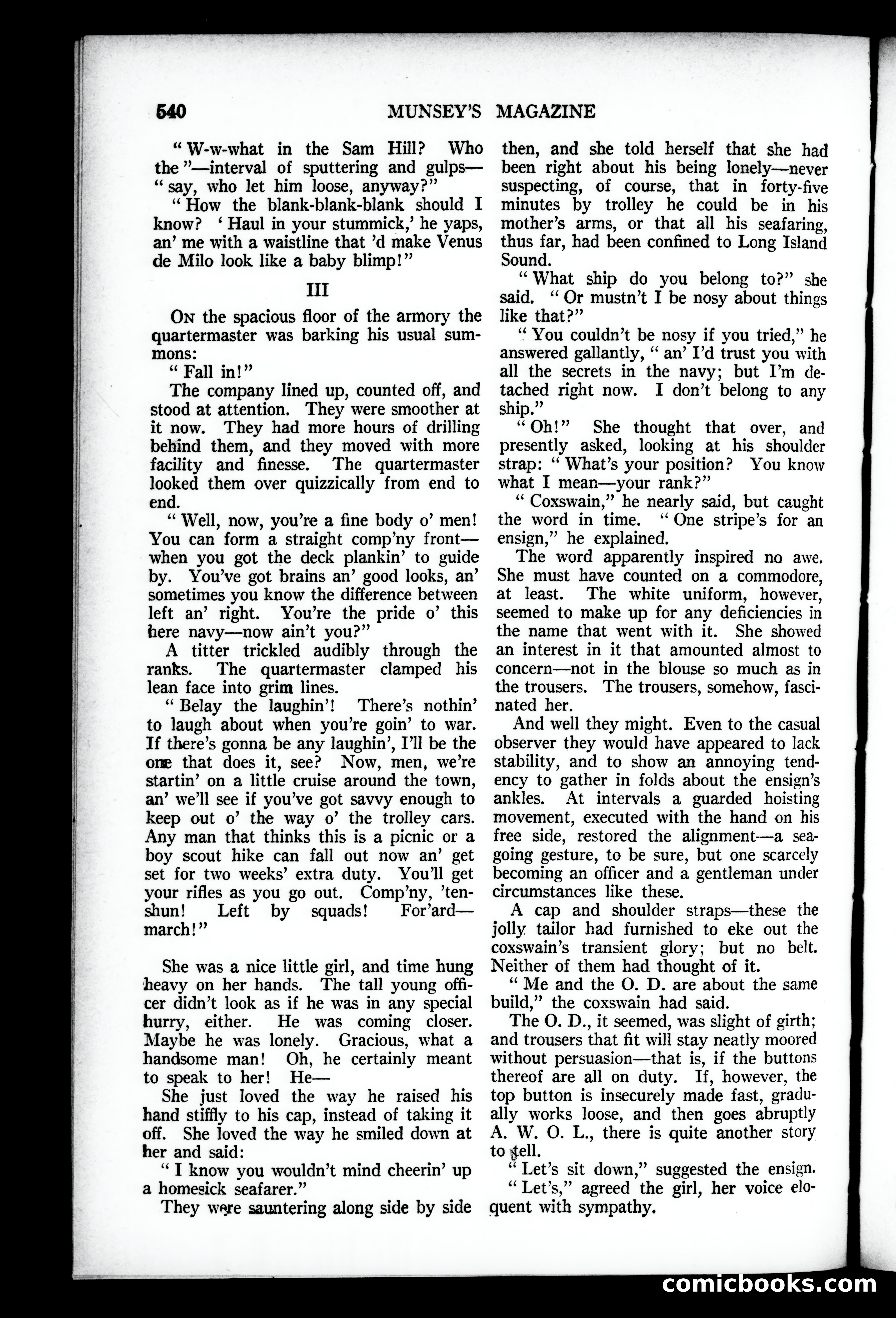 Munsey's Magazine, August 1927 — page 156 of 192