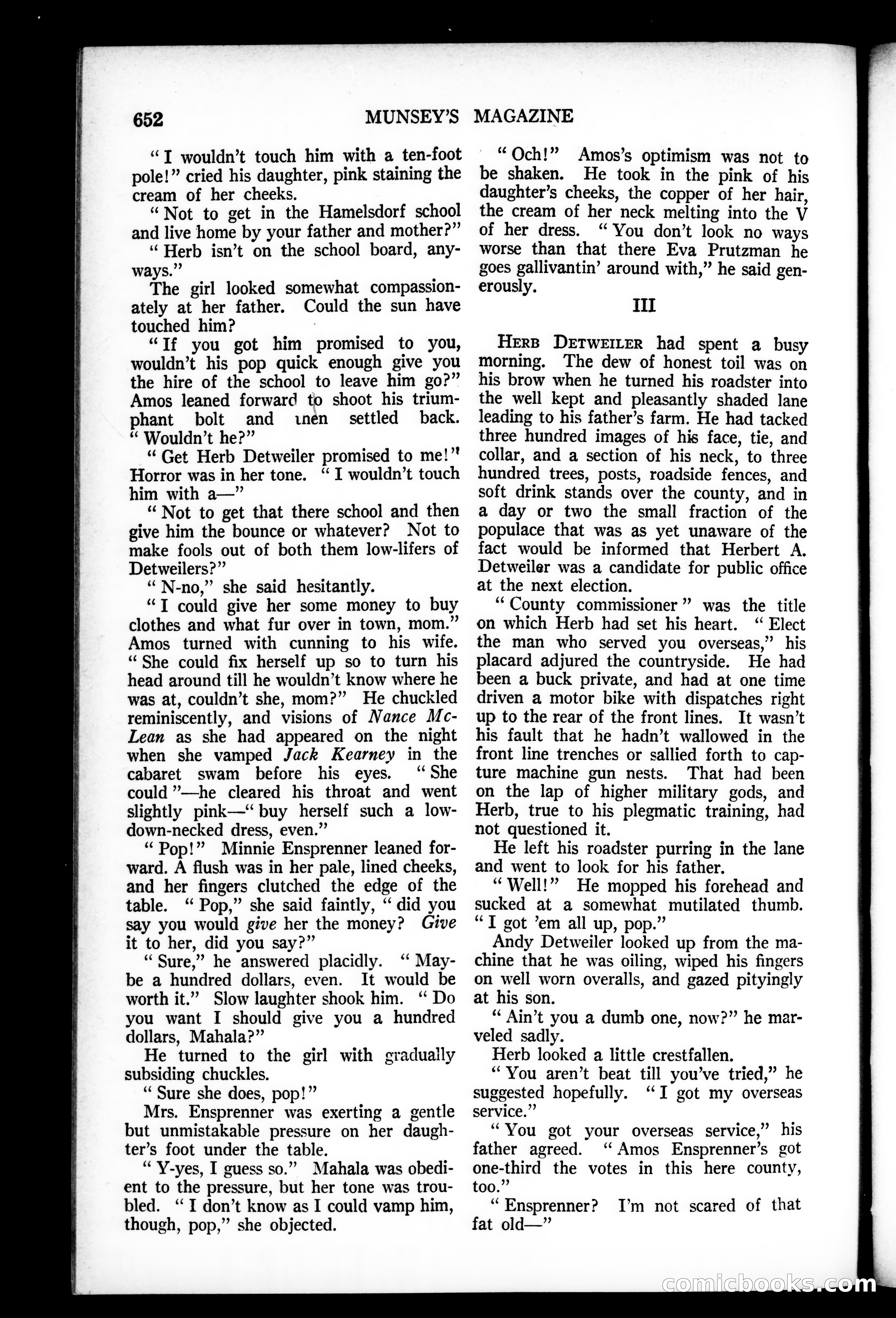Munsey's Magazine, September 1927 — page 76 of 193