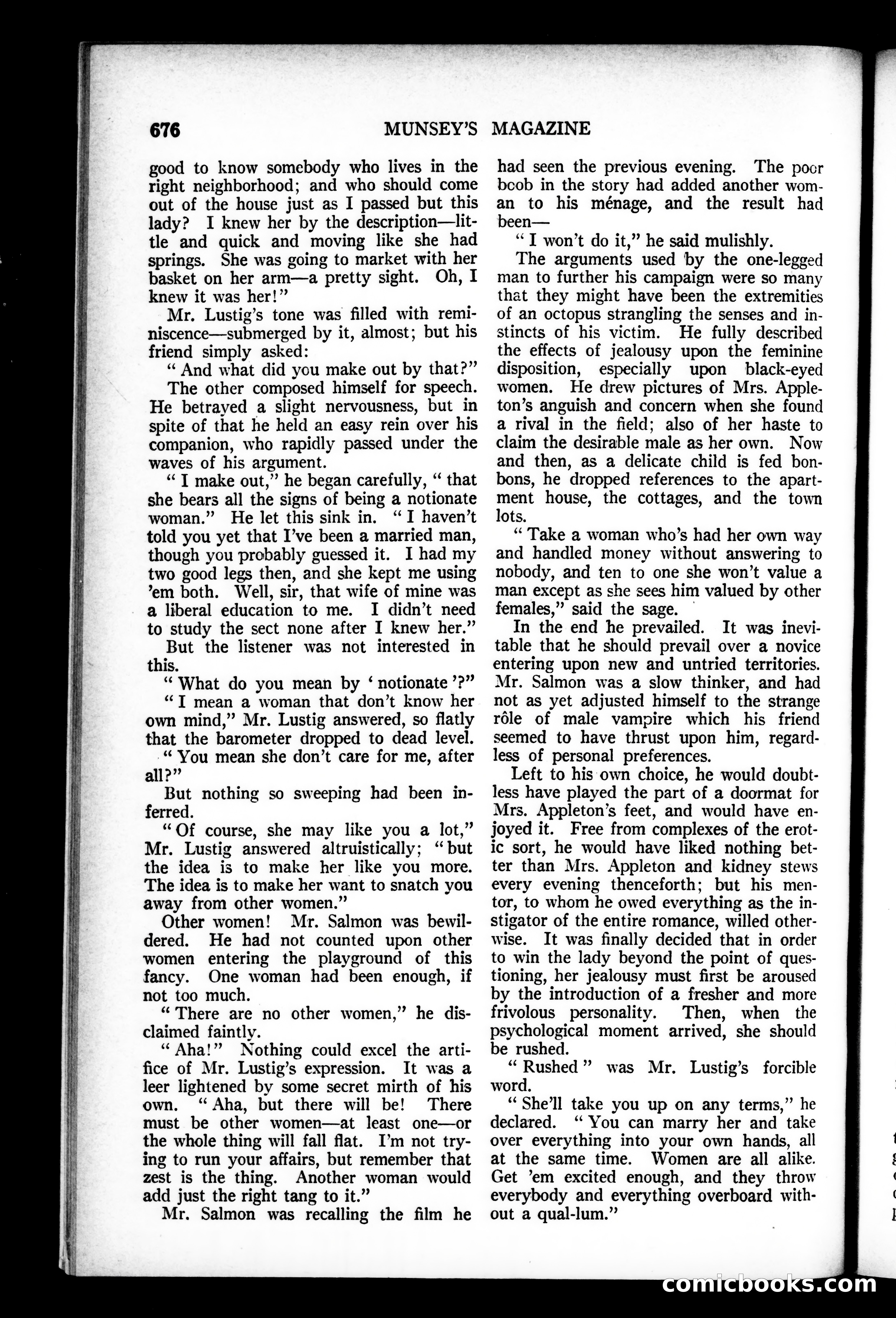 Munsey's Magazine, September 1927 — page 100 of 193
