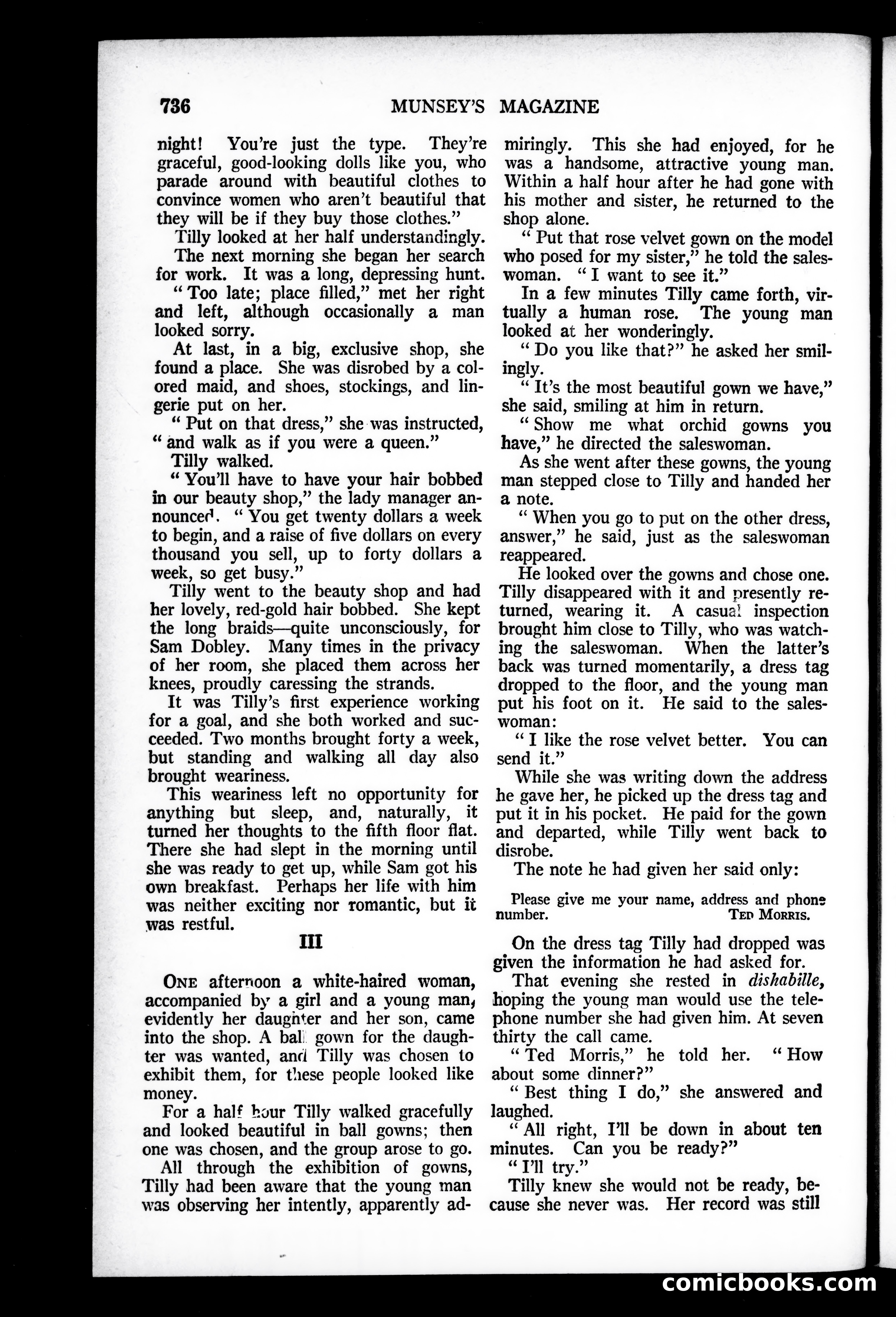 Munsey's Magazine, September 1927 — page 160 of 193