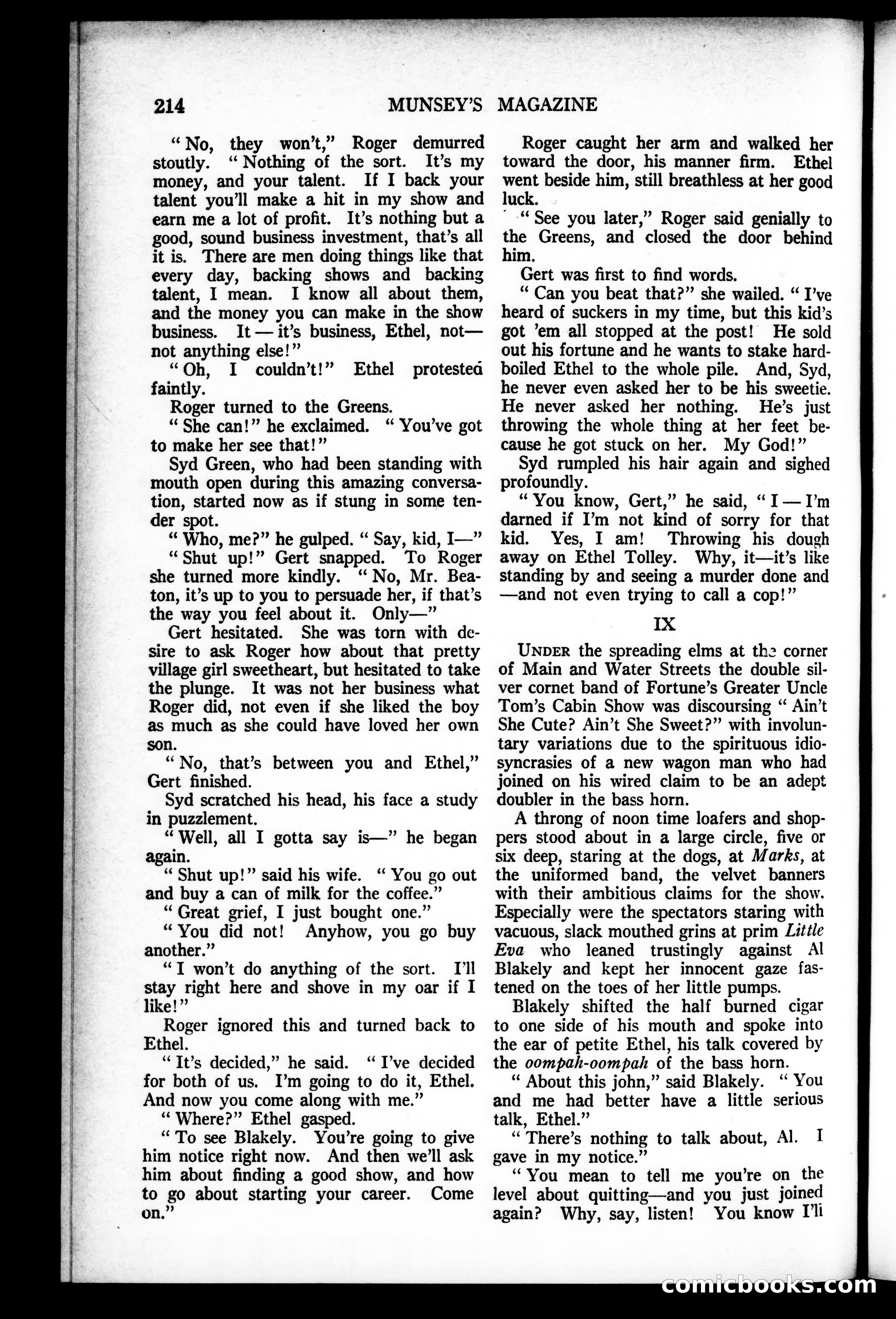 Munsey's Magazine, November 1927 — page 22 of 192