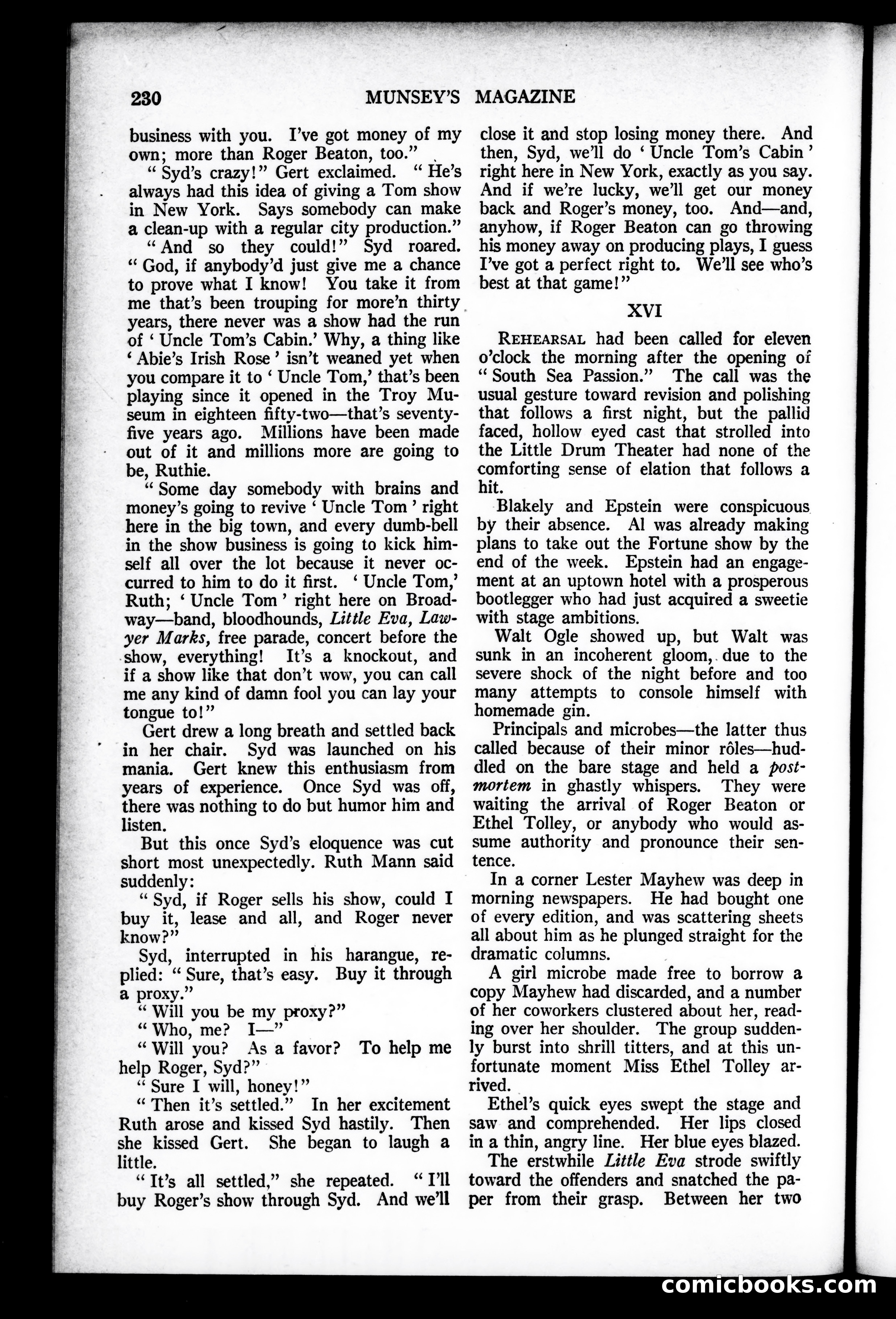 Munsey's Magazine, November 1927 — page 38 of 192