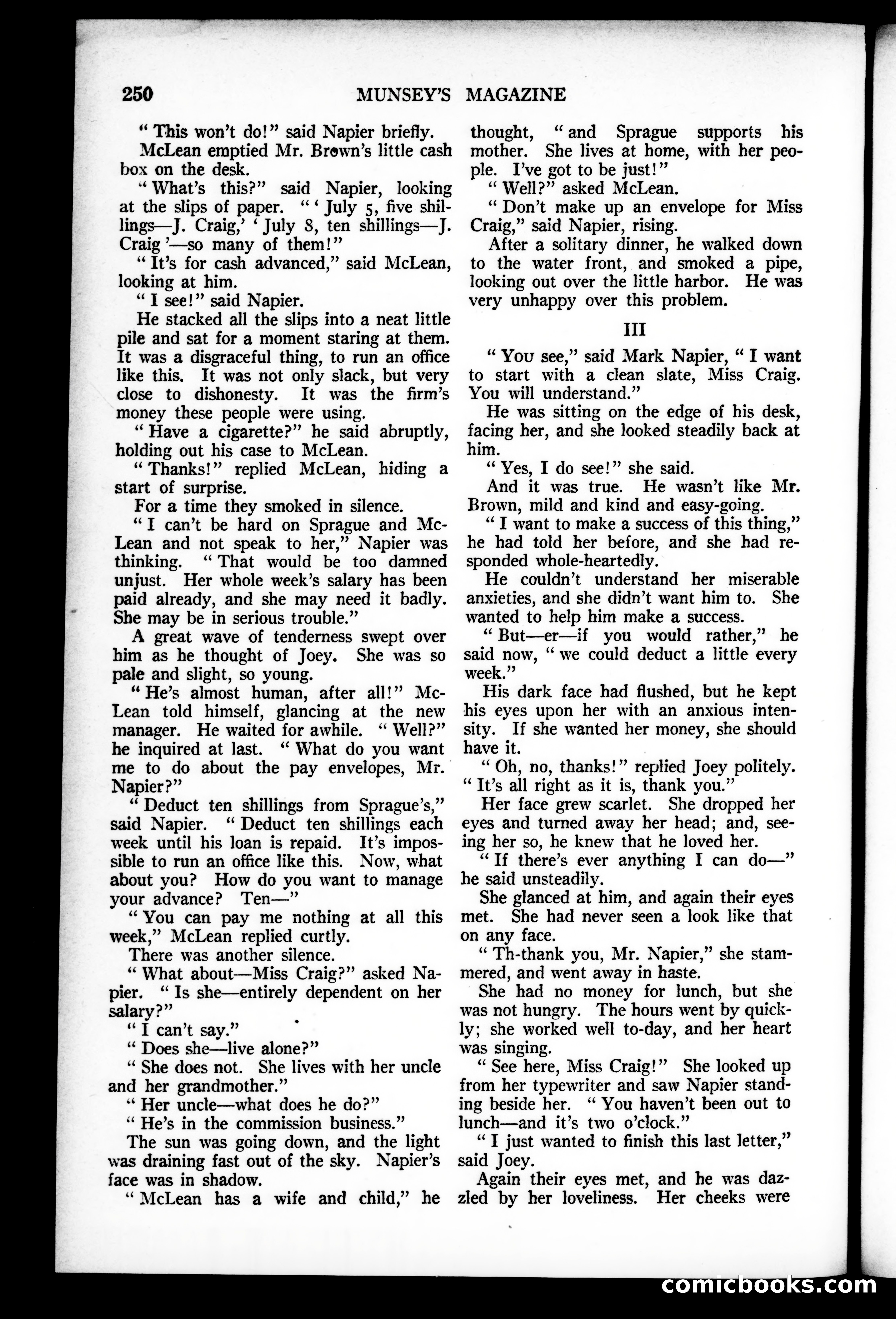 Munsey's Magazine, November 1927 — page 58 of 192