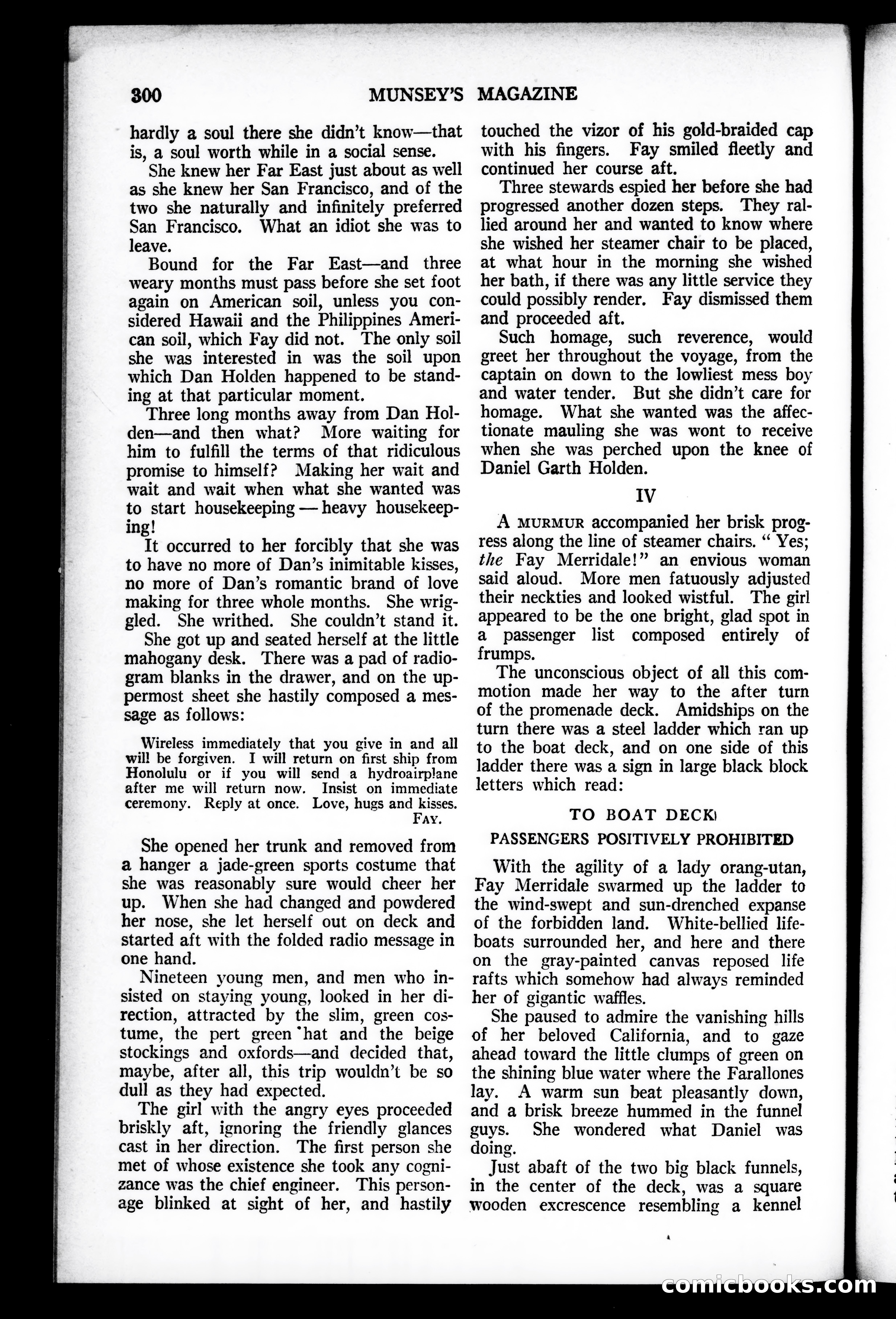 Munsey's Magazine, November 1927 — page 108 of 192