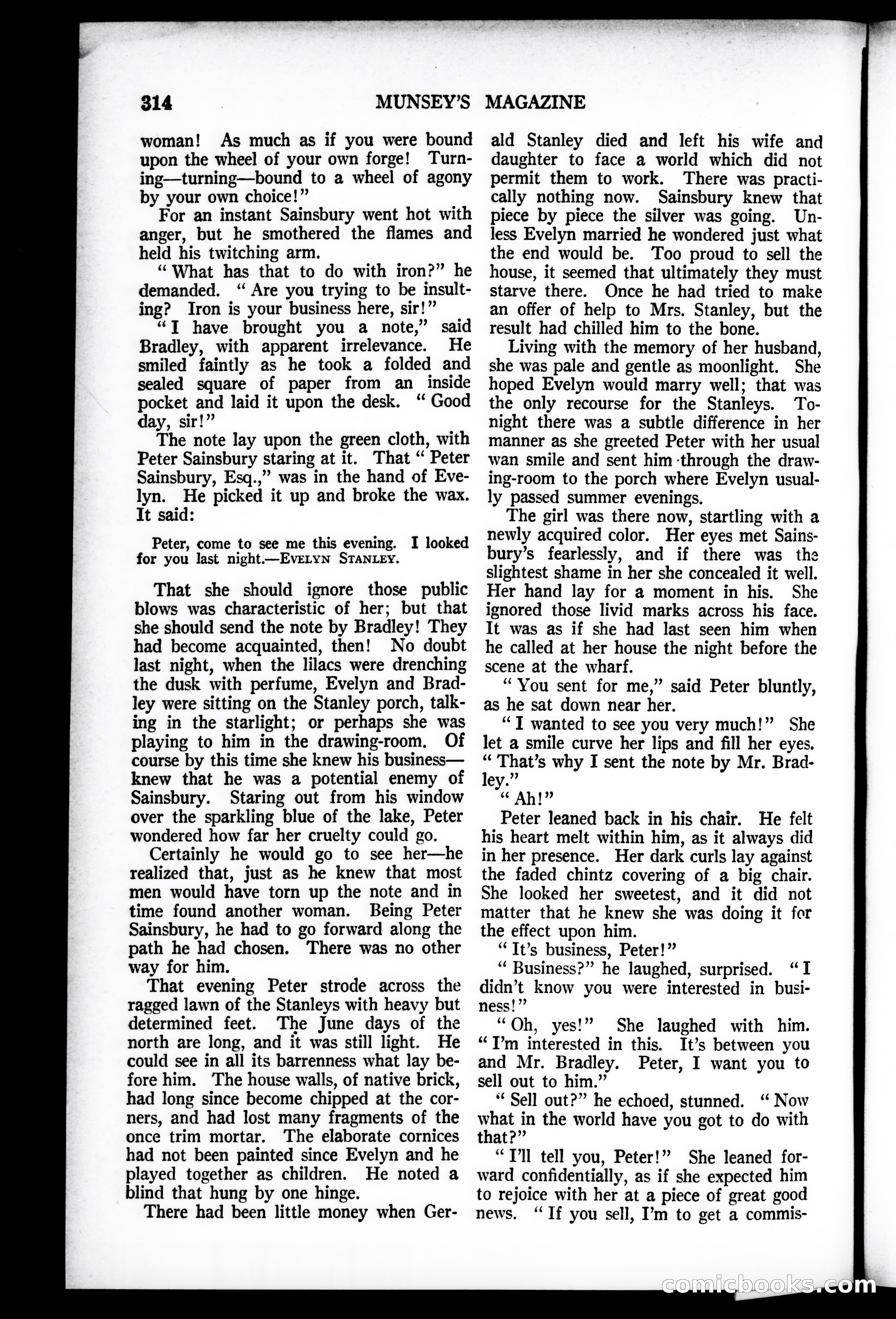 Munsey's Magazine, November 1927 — page 122 of 192