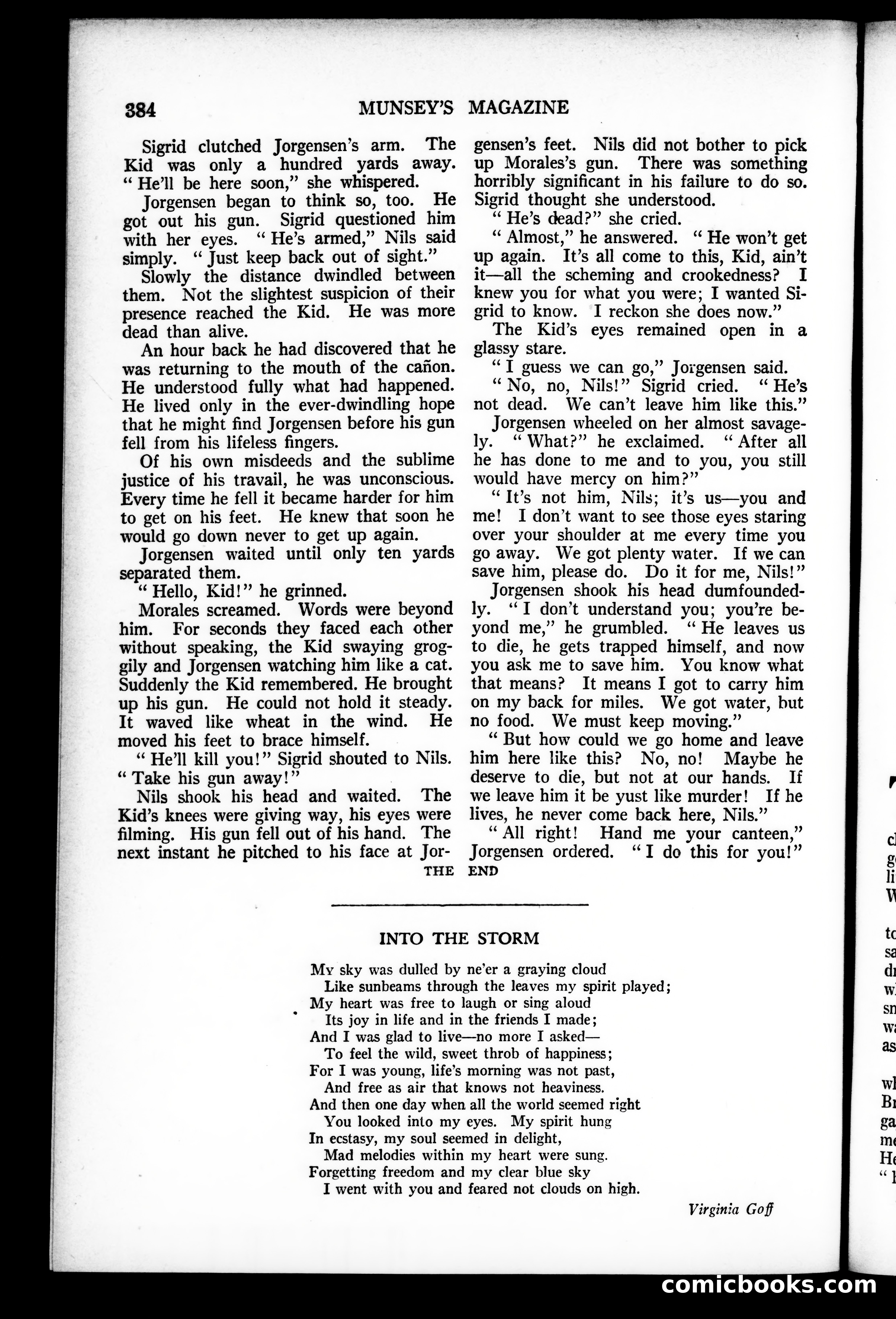 Munsey's Magazine, November 1927 — page 192 of 192