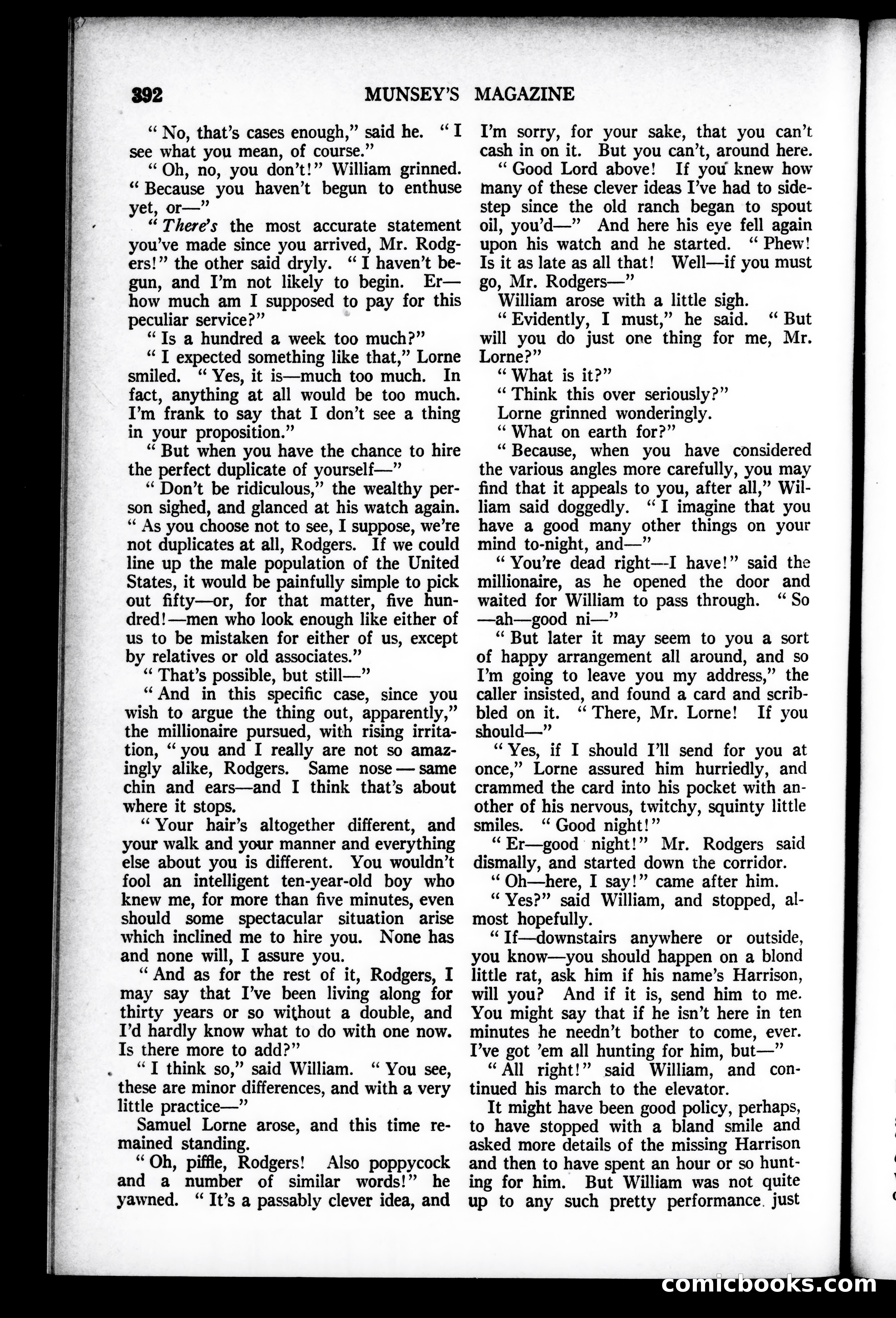Munsey's Magazine, December 1927 — page 8 of 192