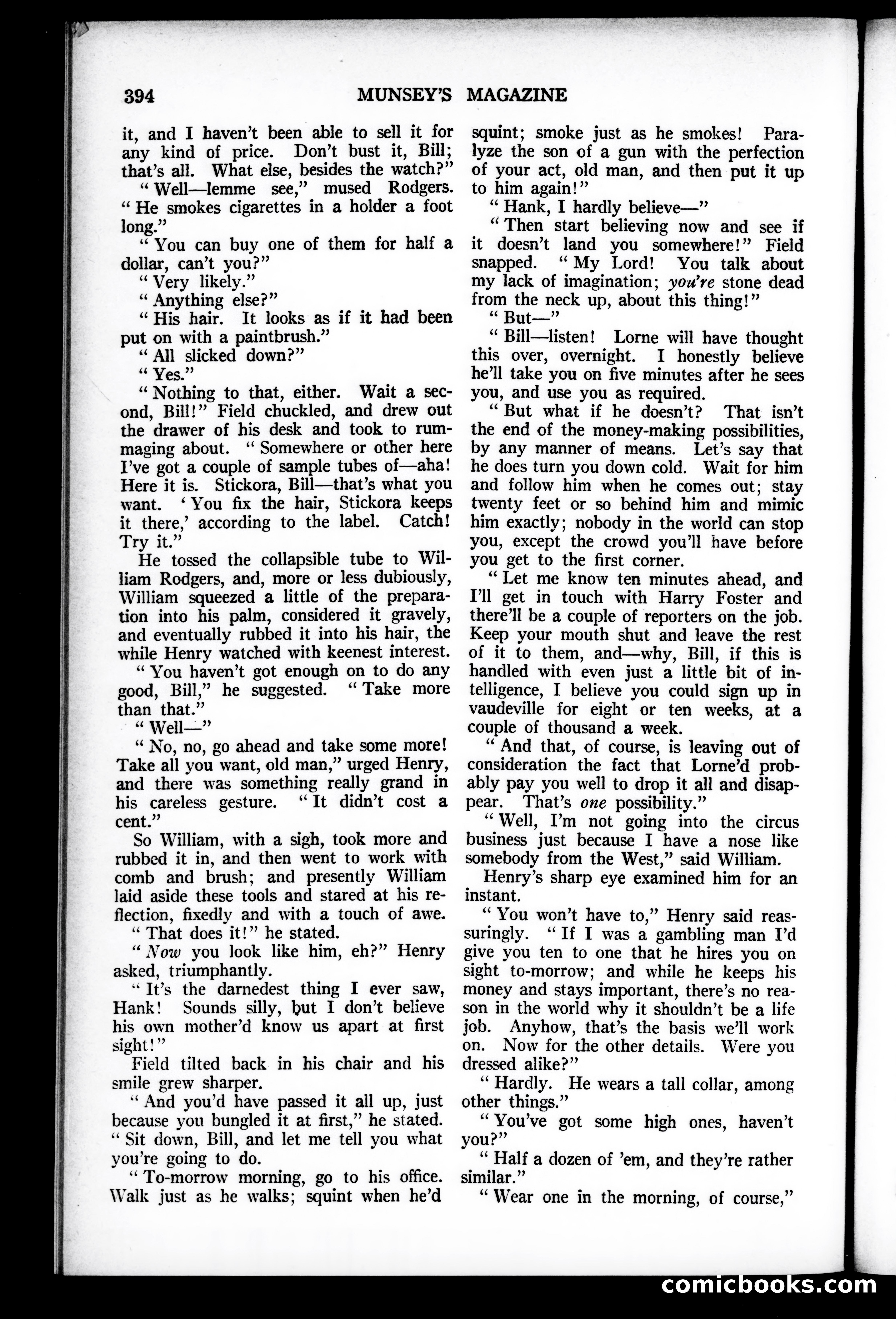 Munsey's Magazine, December 1927 — page 10 of 192