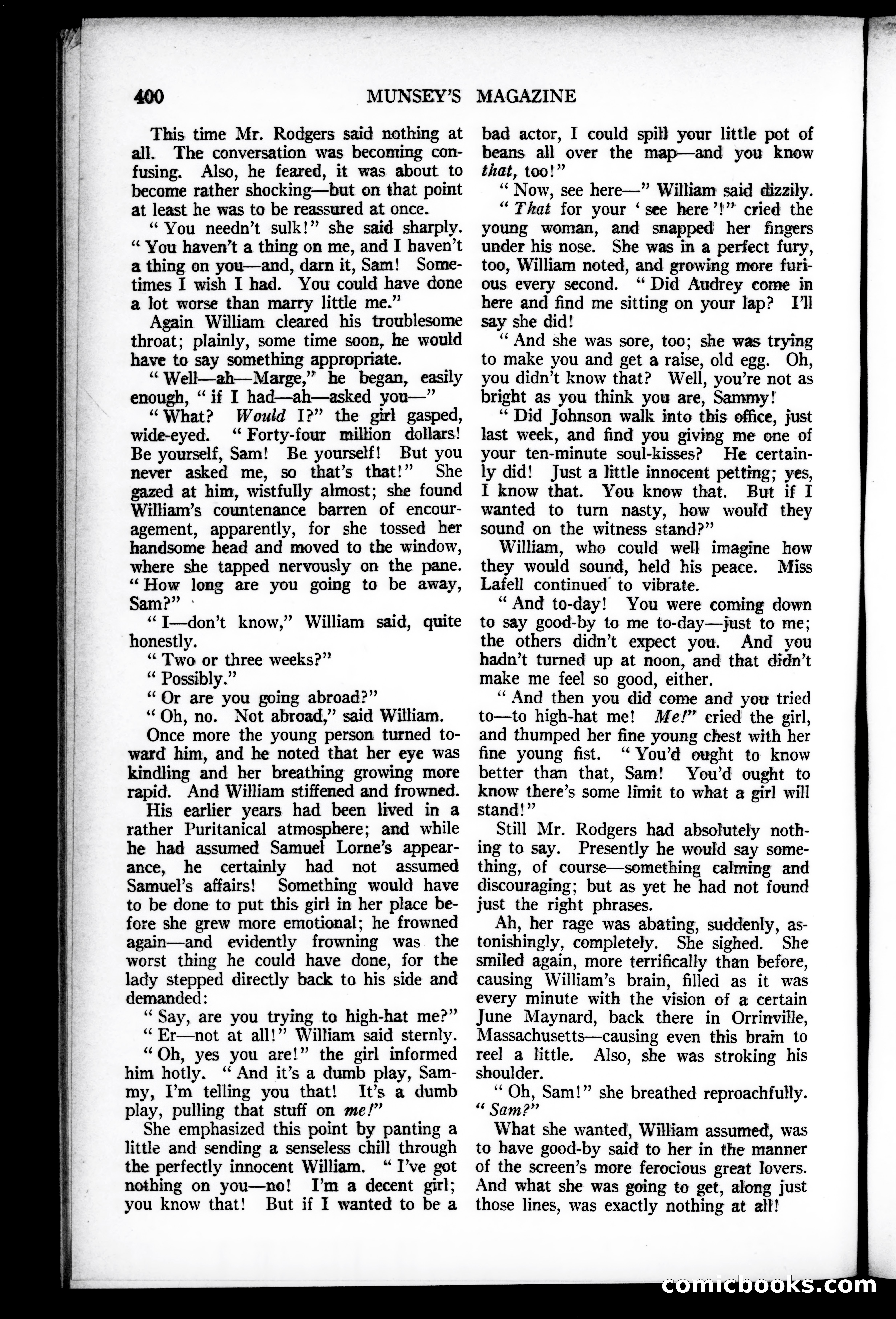 Munsey's Magazine, December 1927 — page 16 of 192